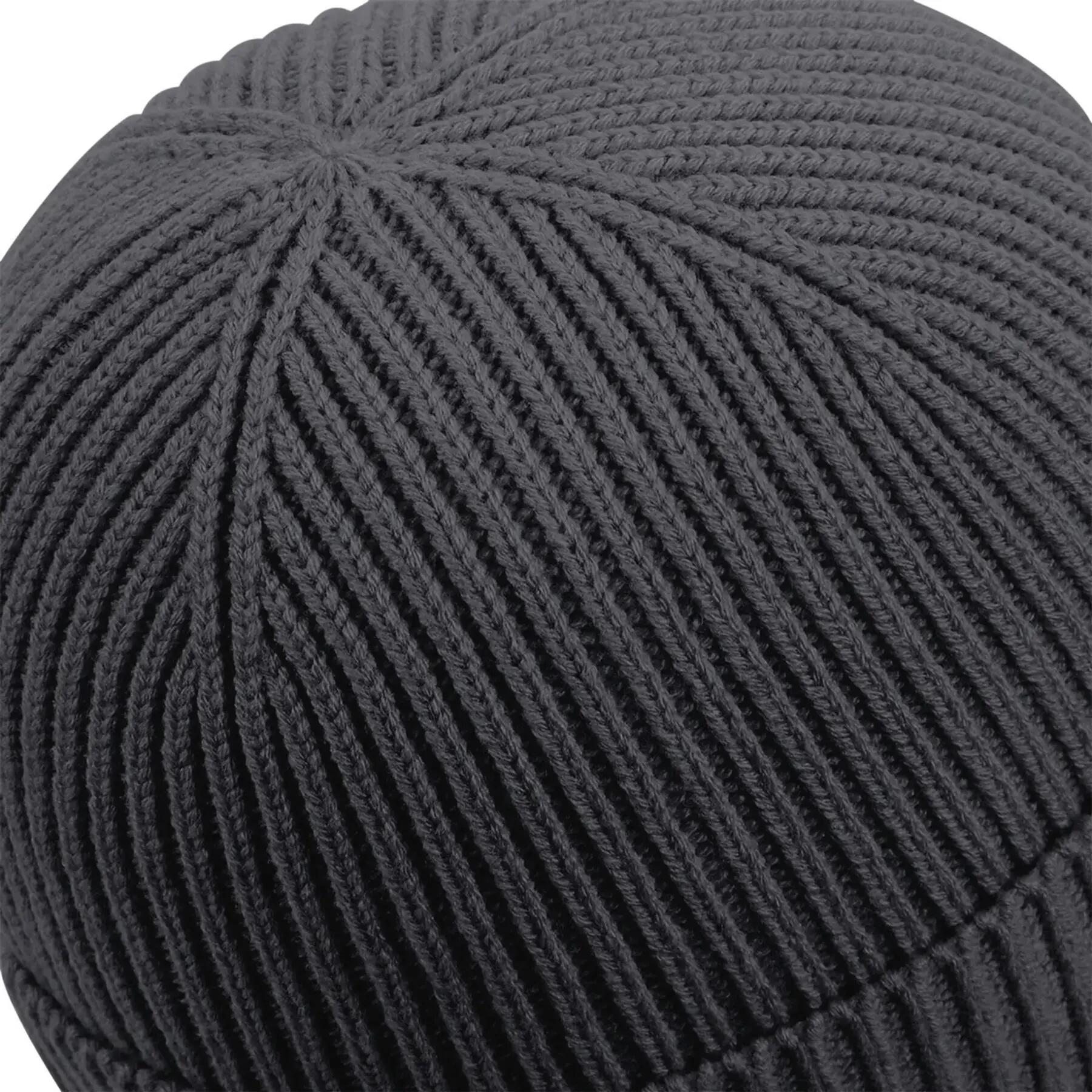 Bonnet tendance à patch - Graphite Grey / Black - One Size 3/3