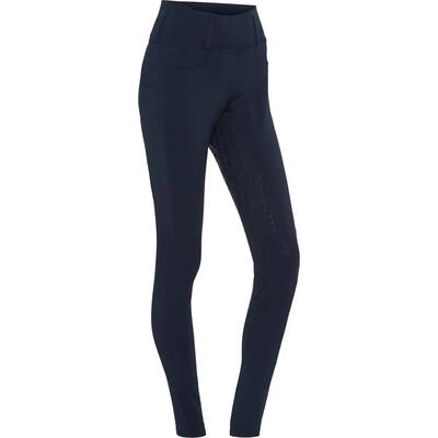 Leggings da equitazione full grip da bambina Equipage Kalea