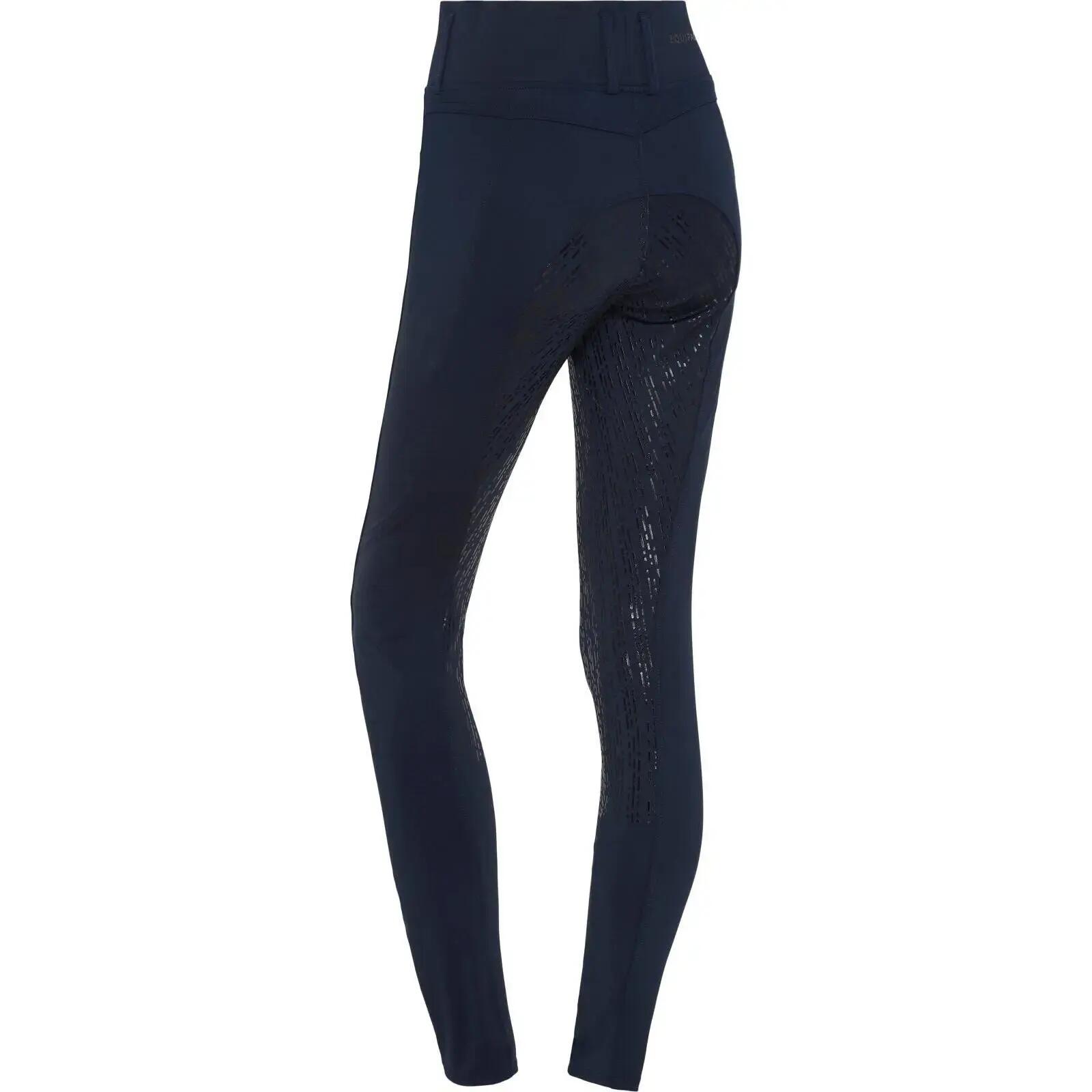 Legging équitation full grip fille Equipage Kalea 2/3