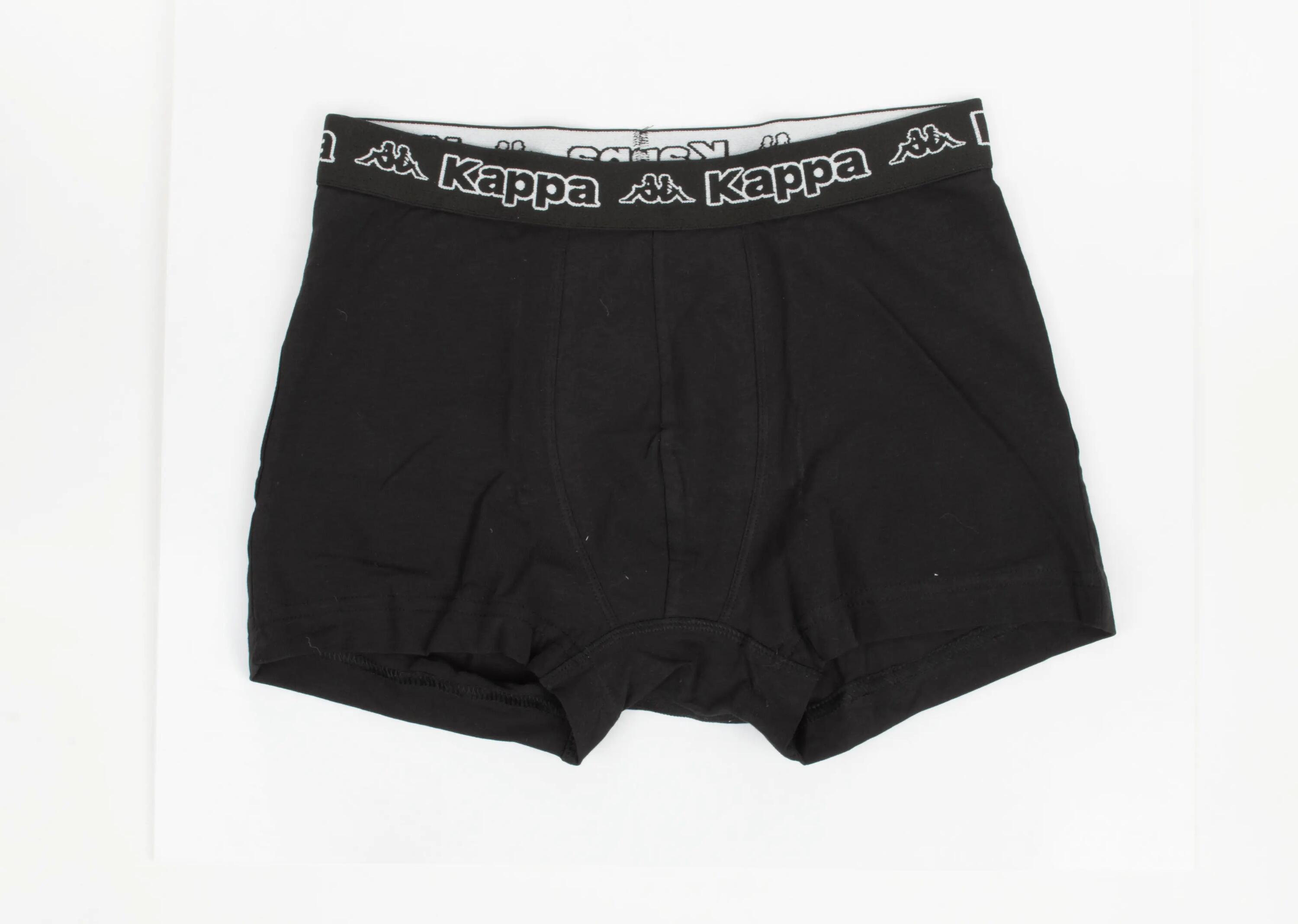 Boxers Kappa lot de 2 noir/marine 6/7