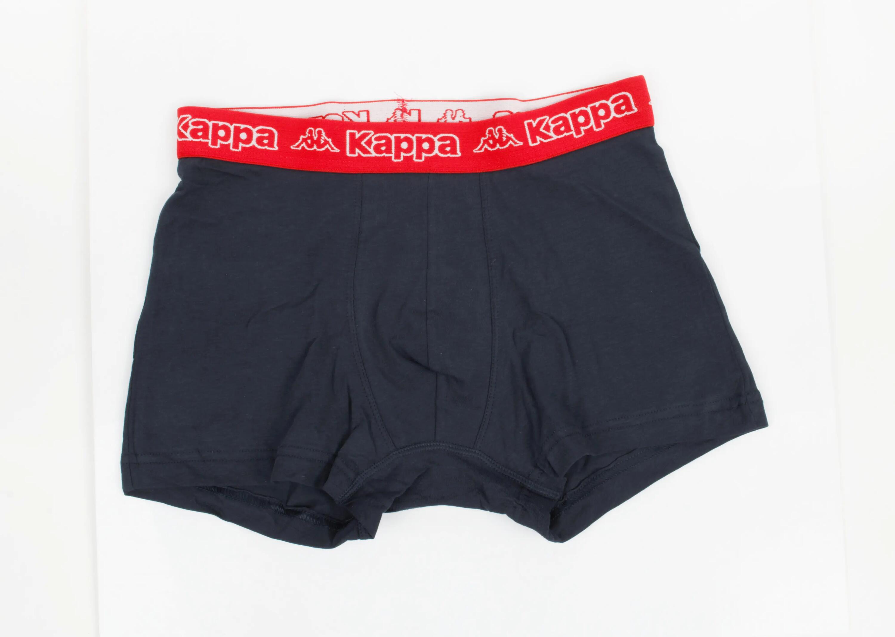 Boxers Kappa lot de 2 noir/marine 5/7