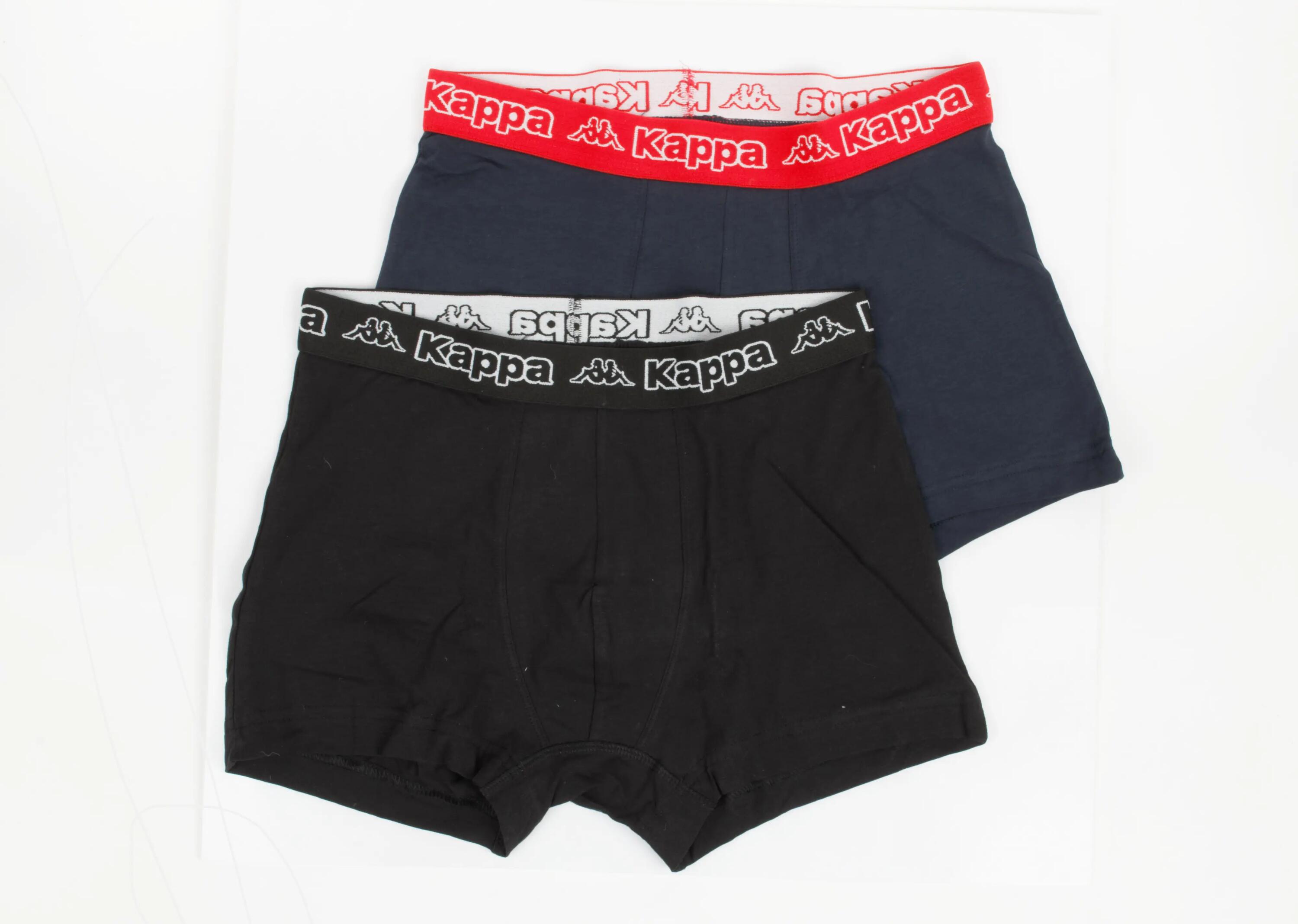 Boxers Kappa lot de 2 noir/marine 4/7