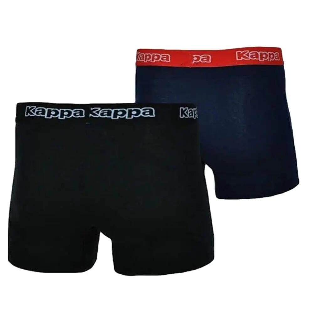 Boxers Kappa lot de 2 noir/marine 3/7