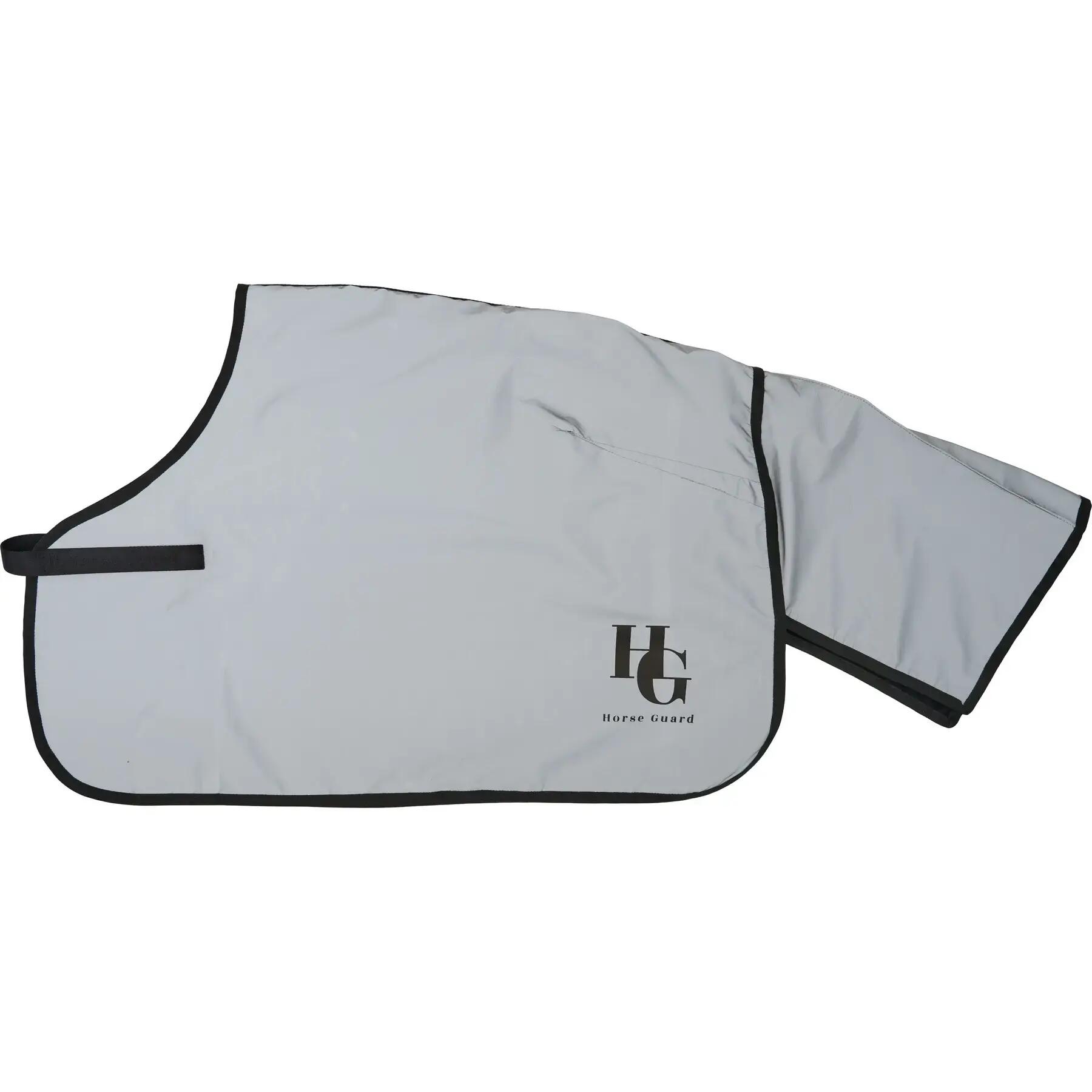 Reflecterend dressuurzadel voor paard HorseGuard Totally 1/1