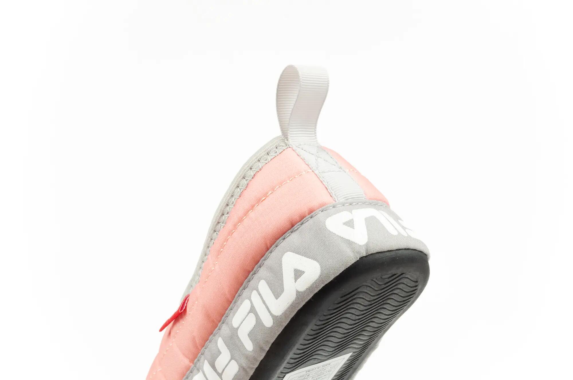 Chinelos infantis Fila Jr Comfider Pale Rosette rosa 7/10