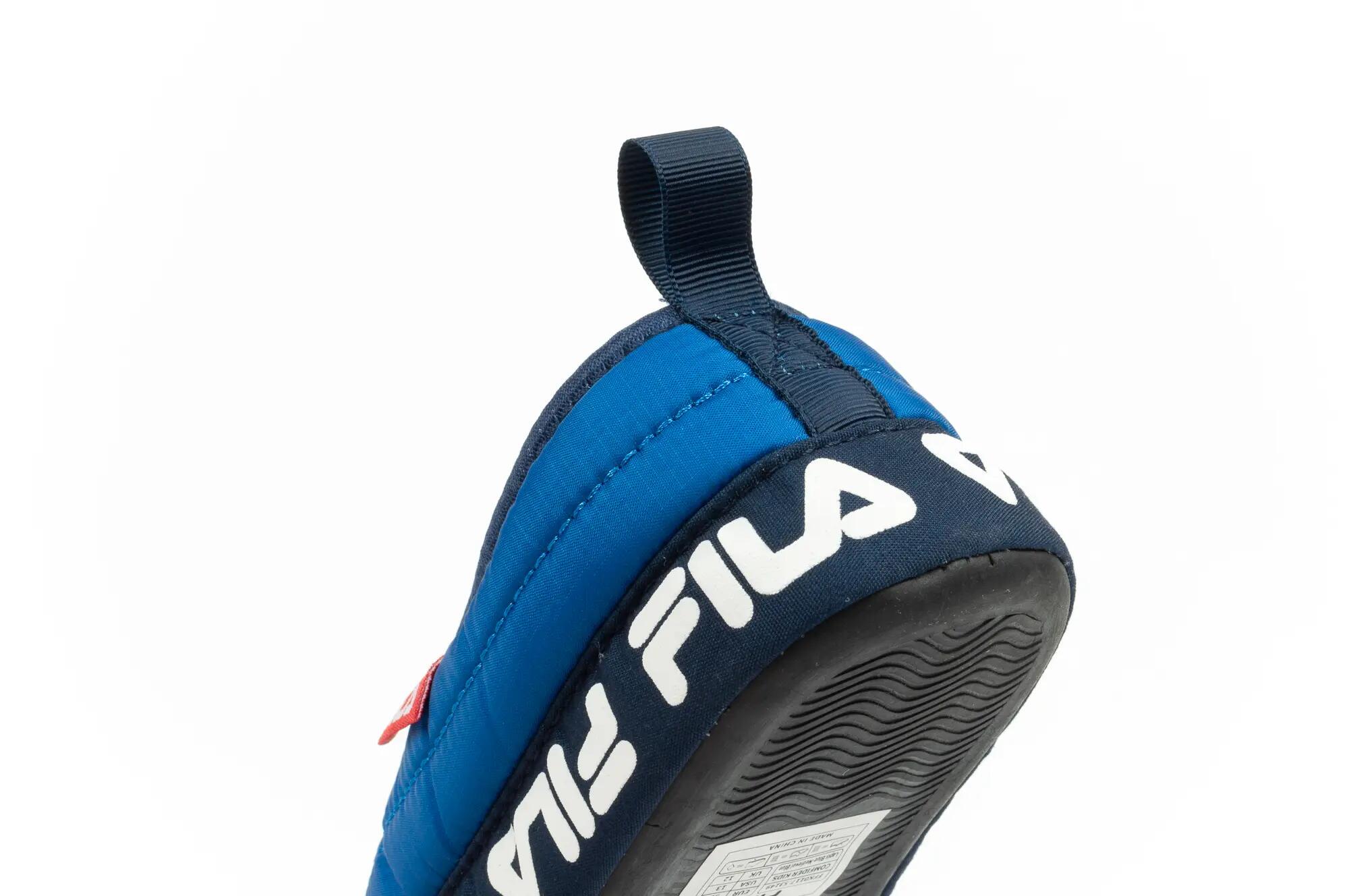 Chinelos infantis Fila Jr Comfider Lapis Azul 7/10