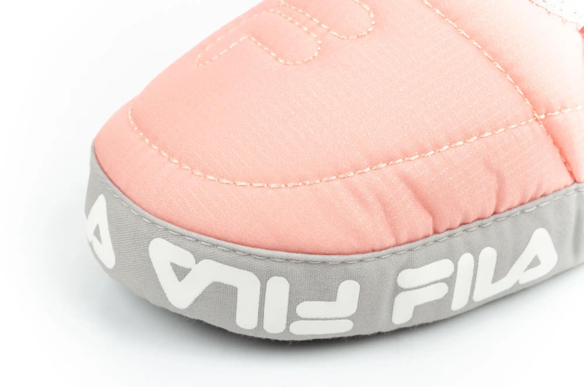 Chinelos infantis Fila Jr Comfider Pale Rosette rosa 6/10