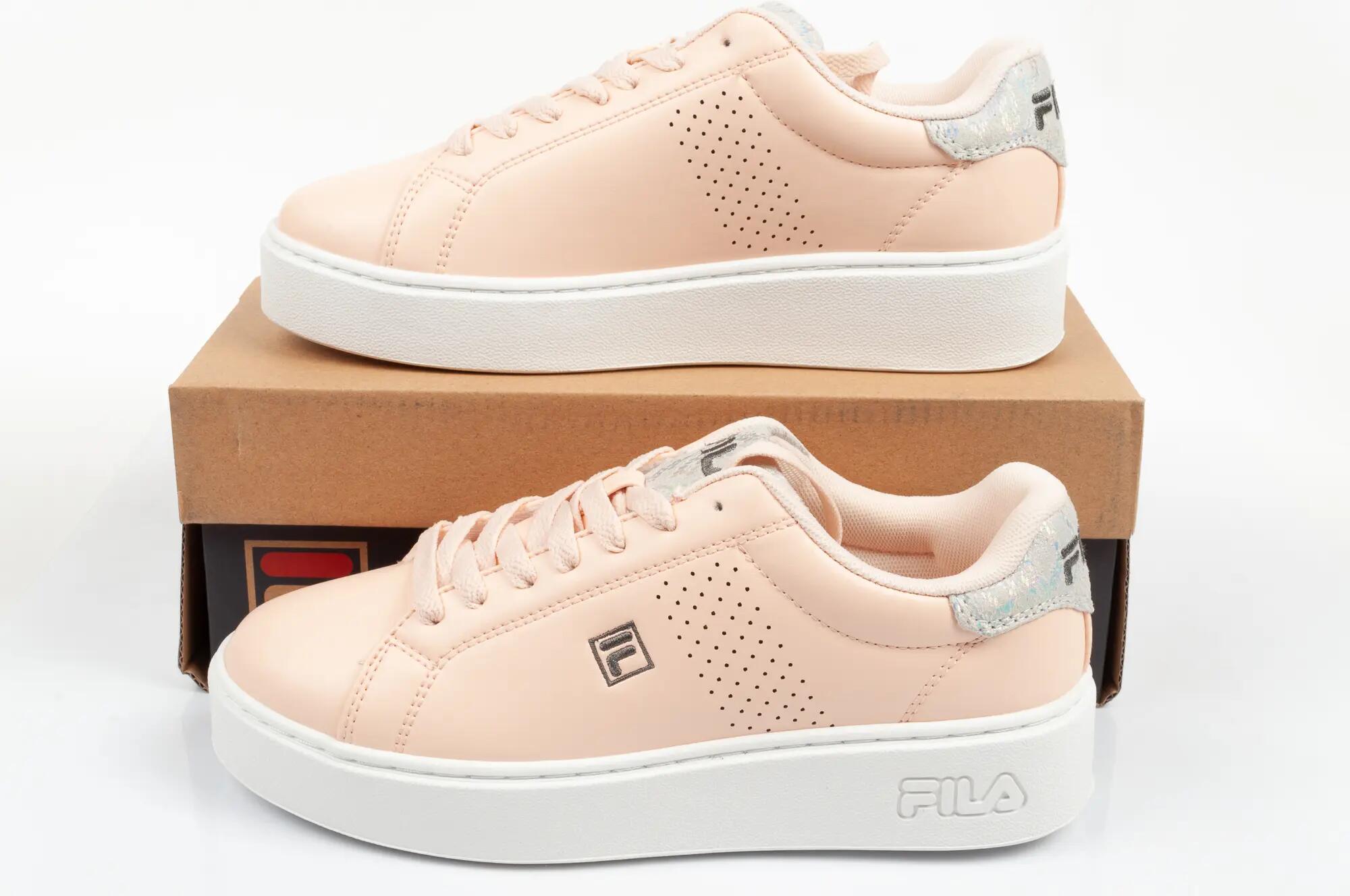 Scarpe da donna Fila Crosscourt Altezza sportive rosa 10/10