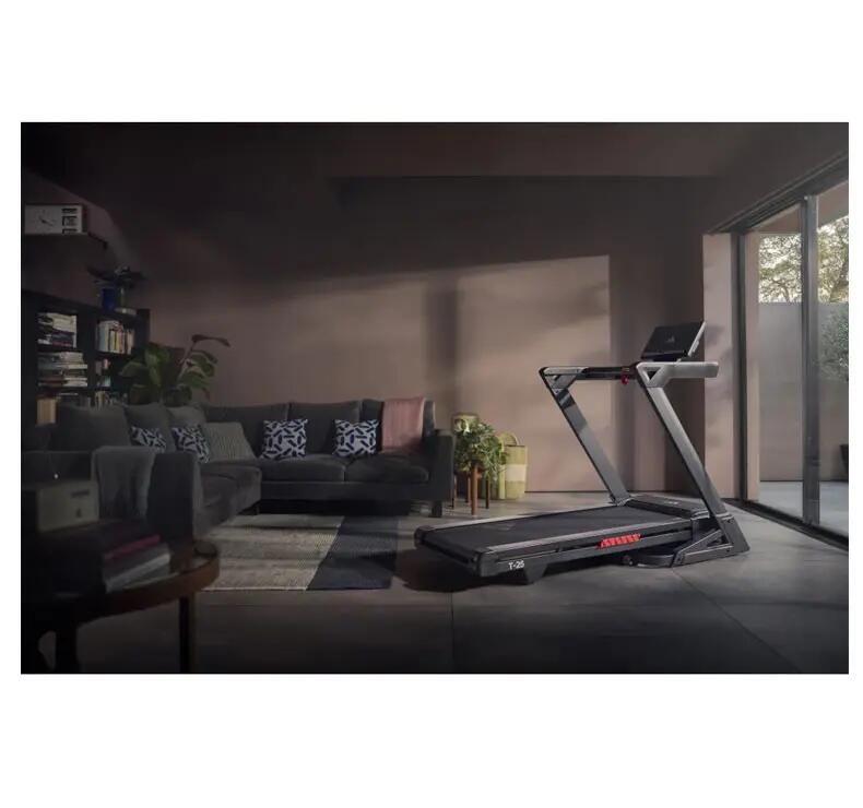 Passadeira T-25 - Dobrável - Kinomap, Zwift - 19 km/h - 145x54 cm - LED 10/11