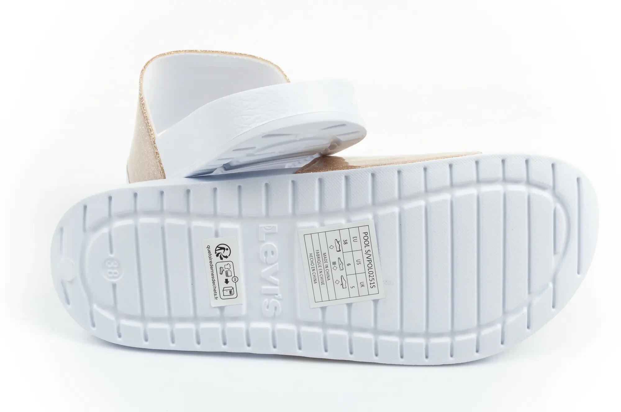 Sandales de sport pour femmes Levi's à paillettes 8/9