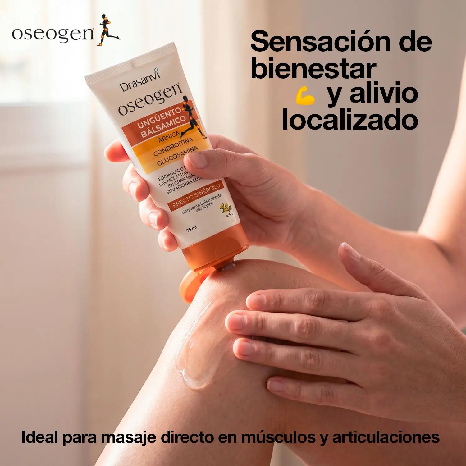 Oseogen Ünguento - Para el dolor articular - Uso tópico - 75ml - DRASANVI 2/6