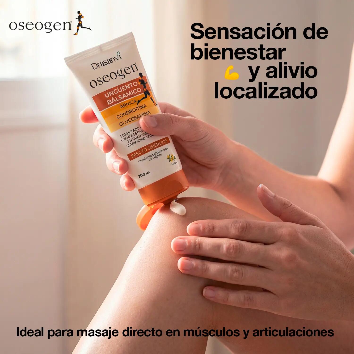 Oseogen Ünguento - Reduce dolor articular - Uso tópico - 200ml - DRASANVI 2/6
