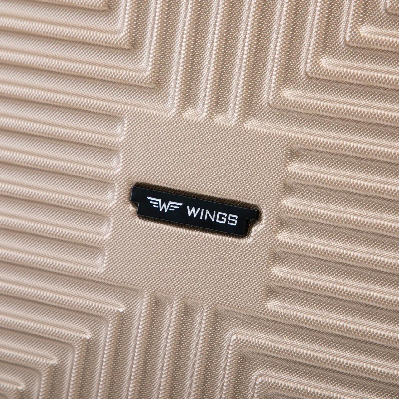 Valise cabine WINGS PC ECO JACKDAW 20" CHAMPAGNE 7/10