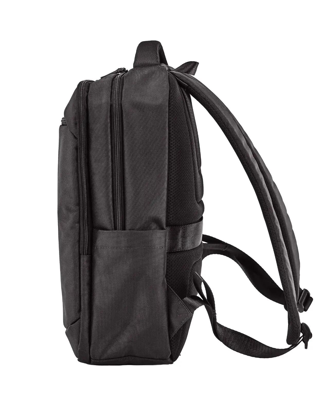 Grand sac à dos de voyage cabine WINGS BRANT pour ordinateur portable NOIR 6/10