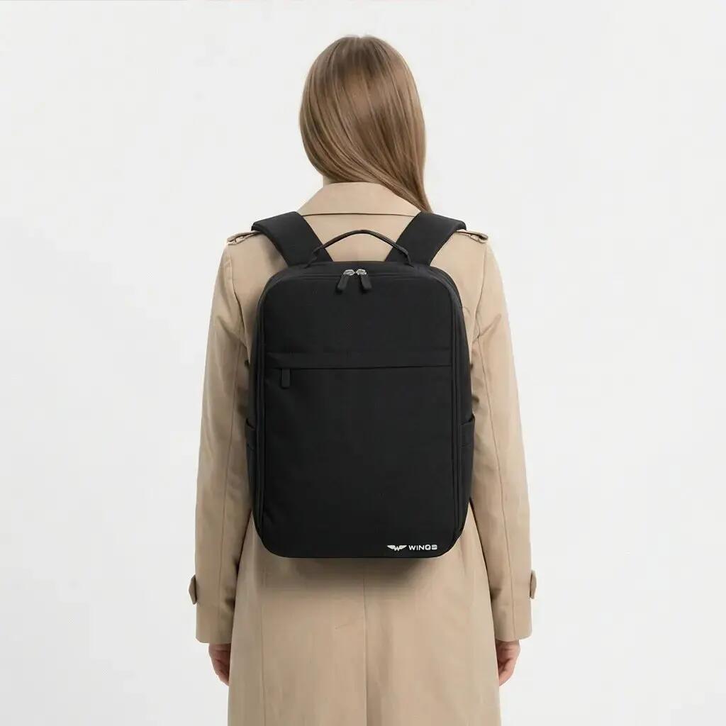Sac à dos cabine Wings bagage à main NOIR 6/10