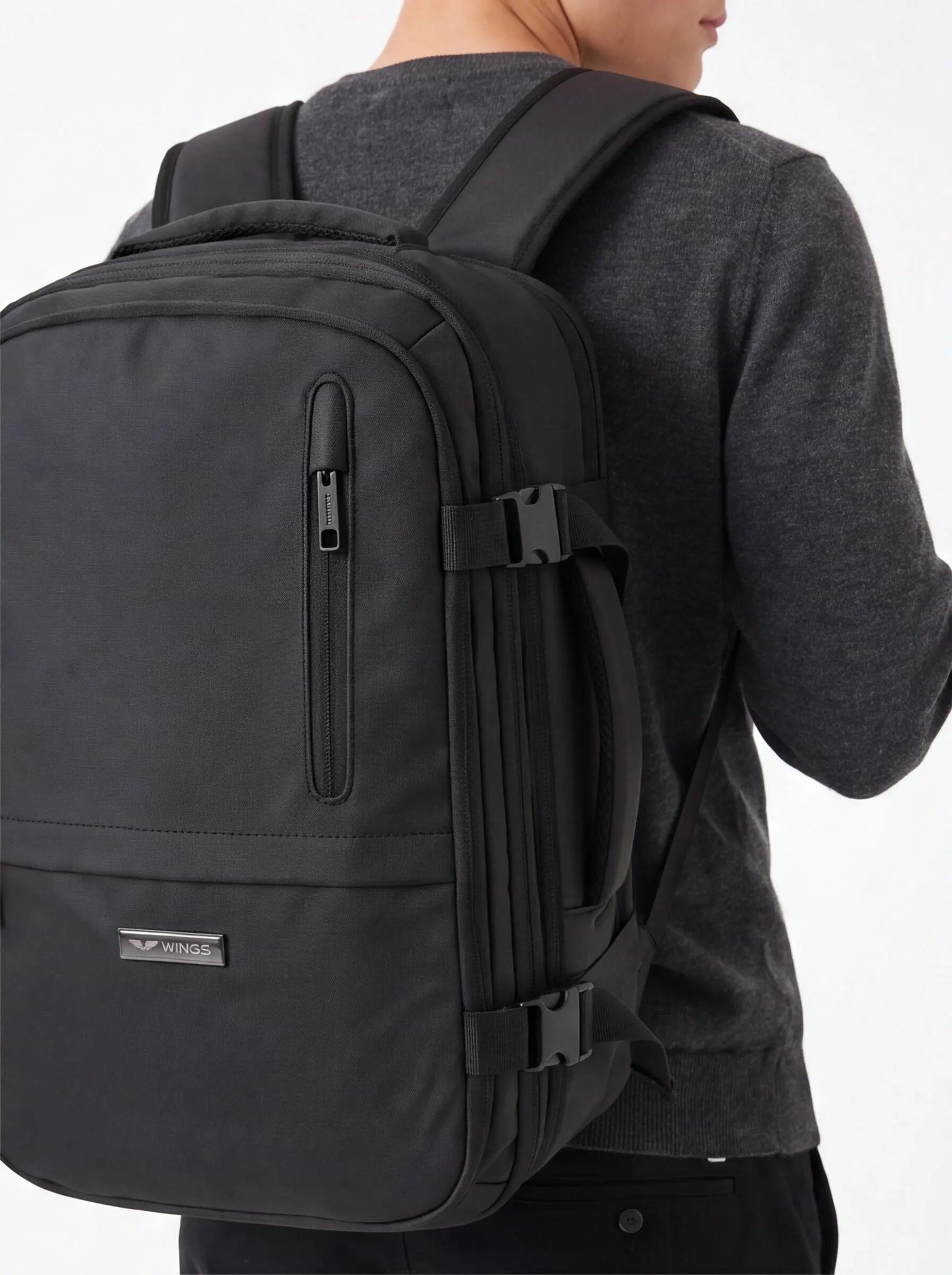 Sac à dos sous vide COMPRESA avec pompe - NOIR 3/10