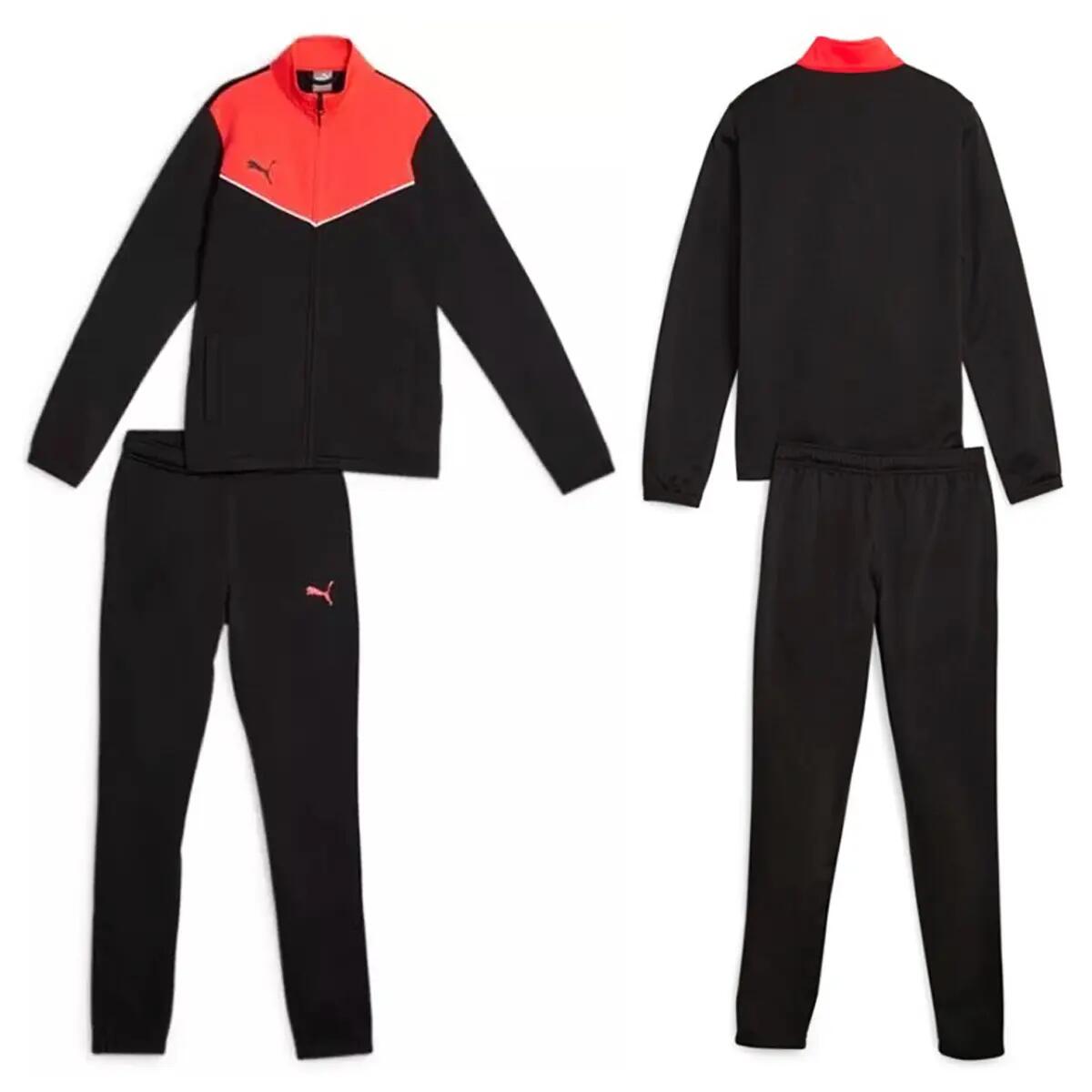 Ensemble De Survêtement Enfant (Noir / Rouge) 4/4