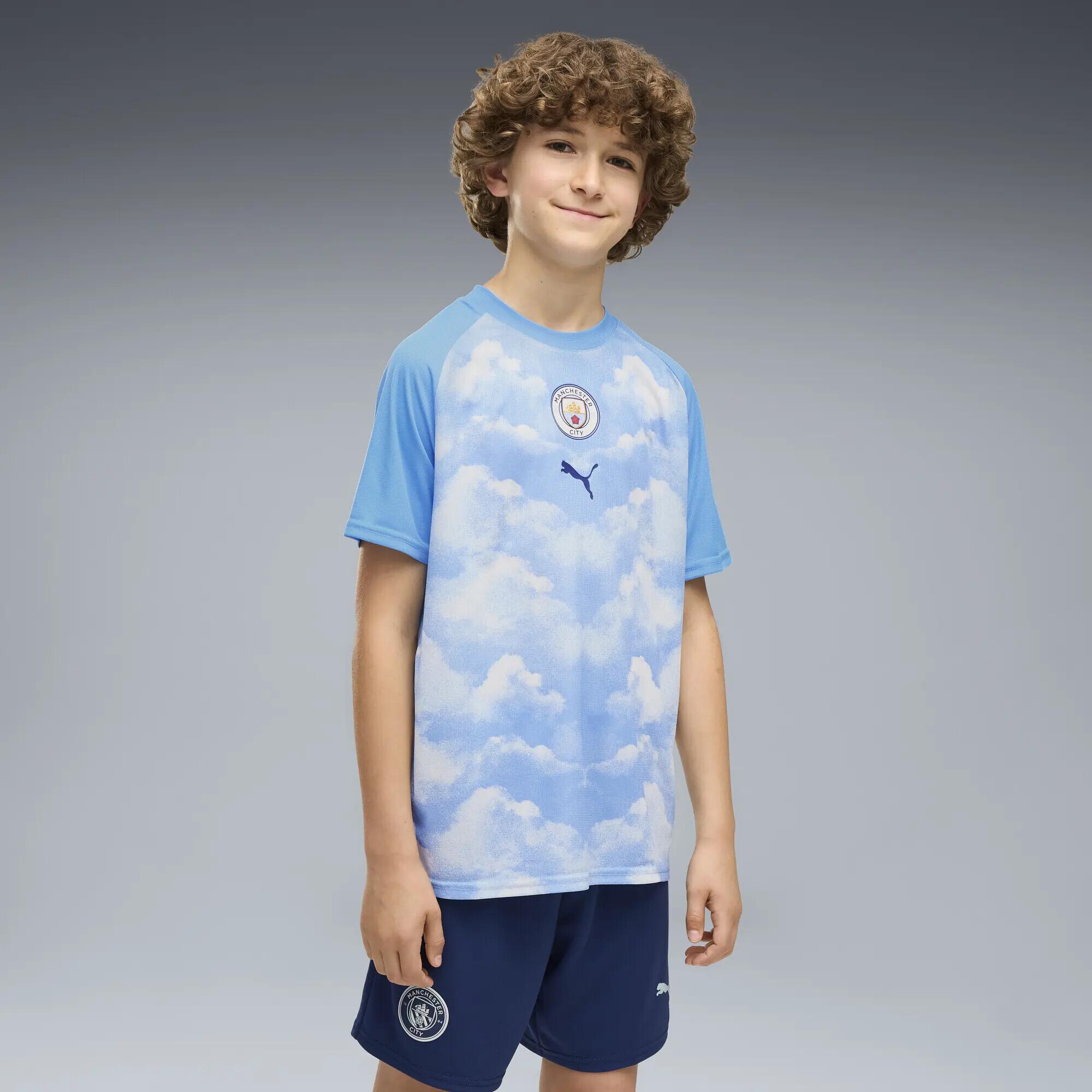 Maglia da riscaldamento Manchester City per ragazzi PUMA 2/5