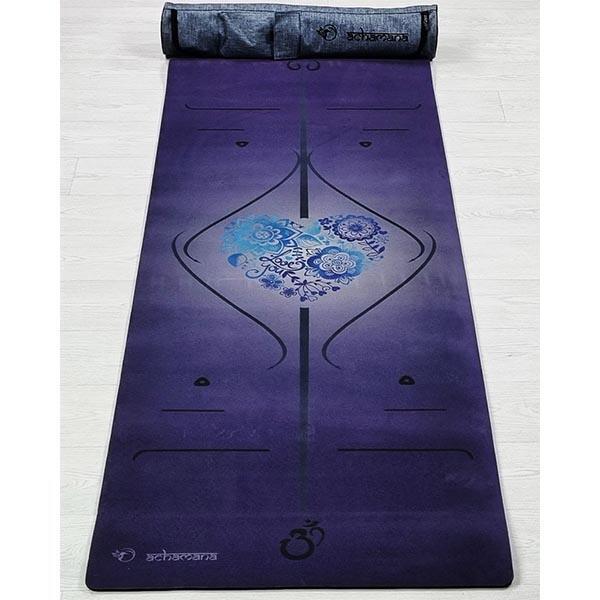 Tapis de yoga new génération 3 plis -  Marqueurs indigo