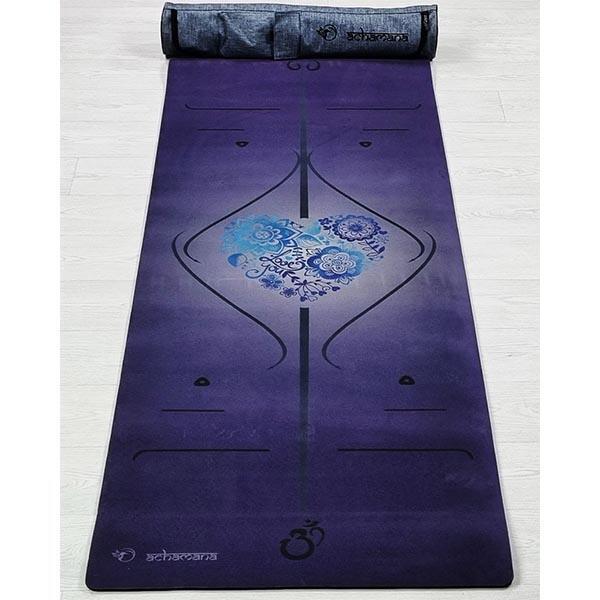 Tapis de yoga new génération 3 plis - Marqueurs indigo