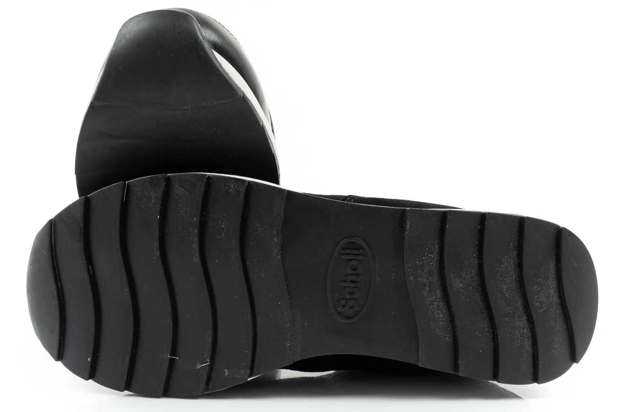 Scholl Beverly Bootie Suede synthetic black [F301961004] 36 9/10