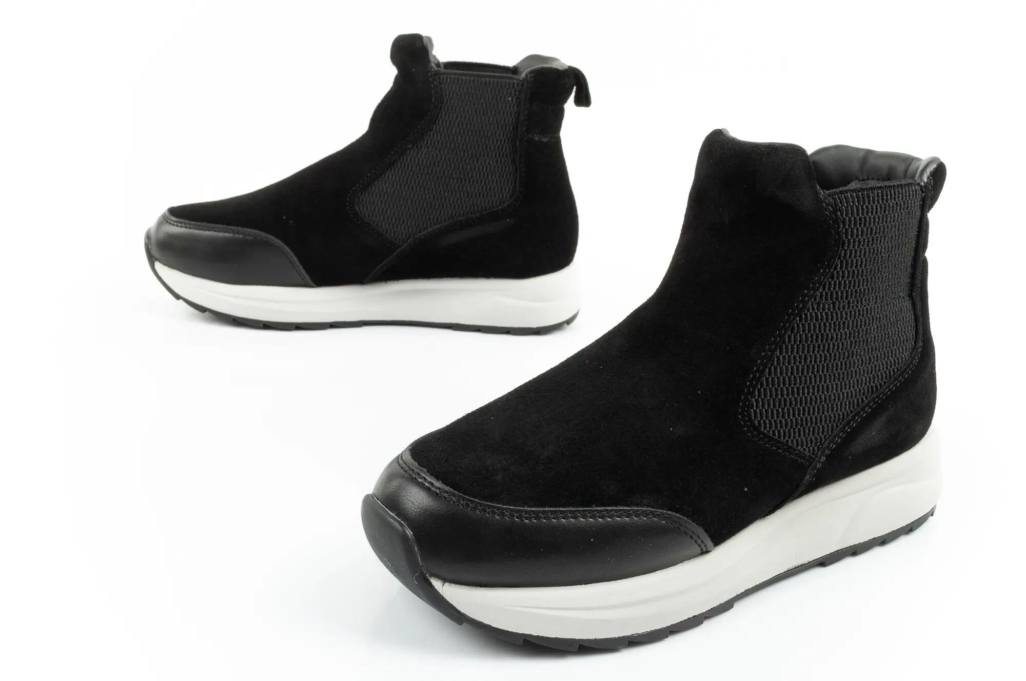 Scholl Beverly Bootie Suede synthetic black [F301961004] 36 8/10