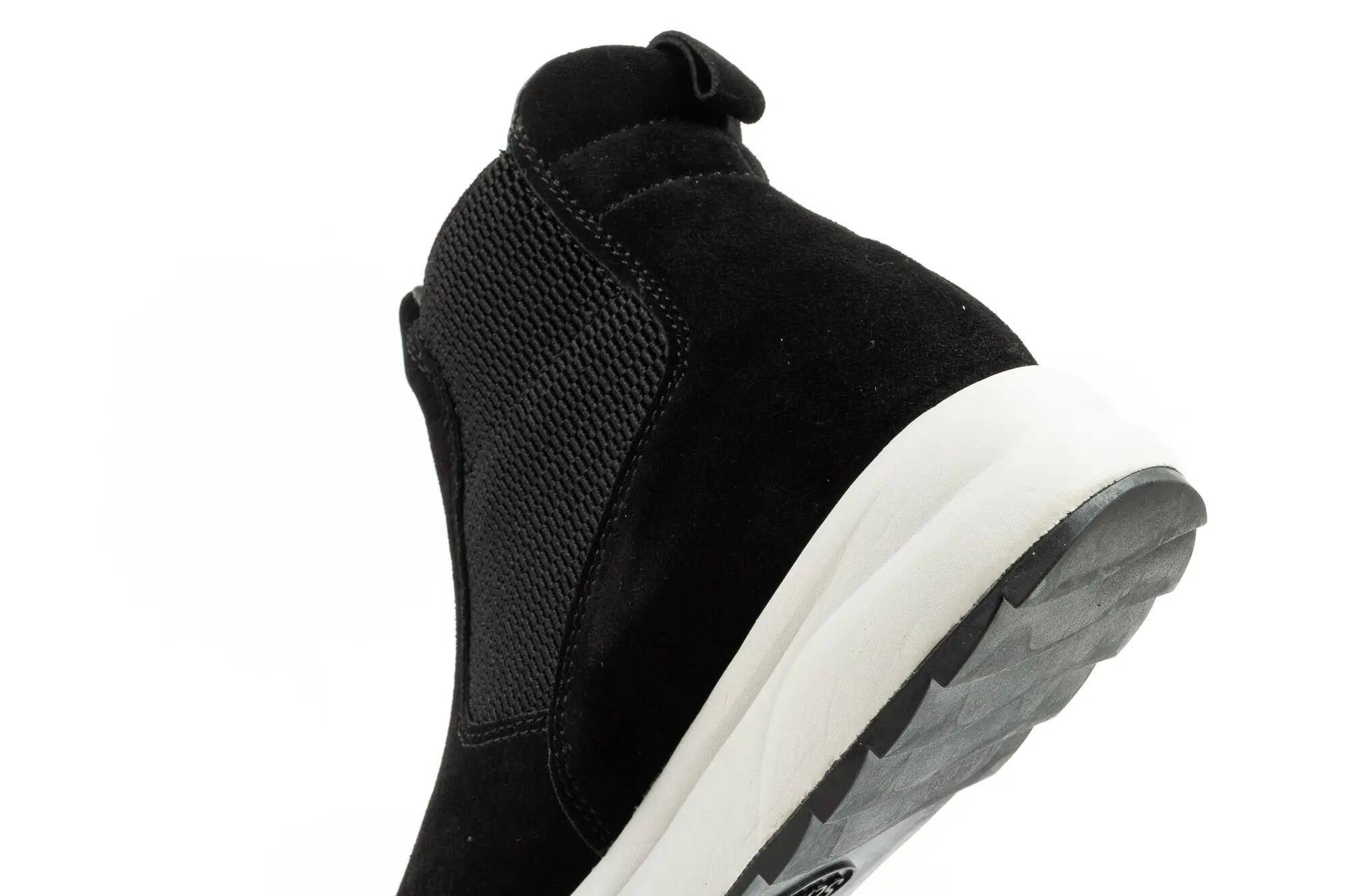Scholl Beverly Bootie Suede synthetic black [F301961004] 36 7/10