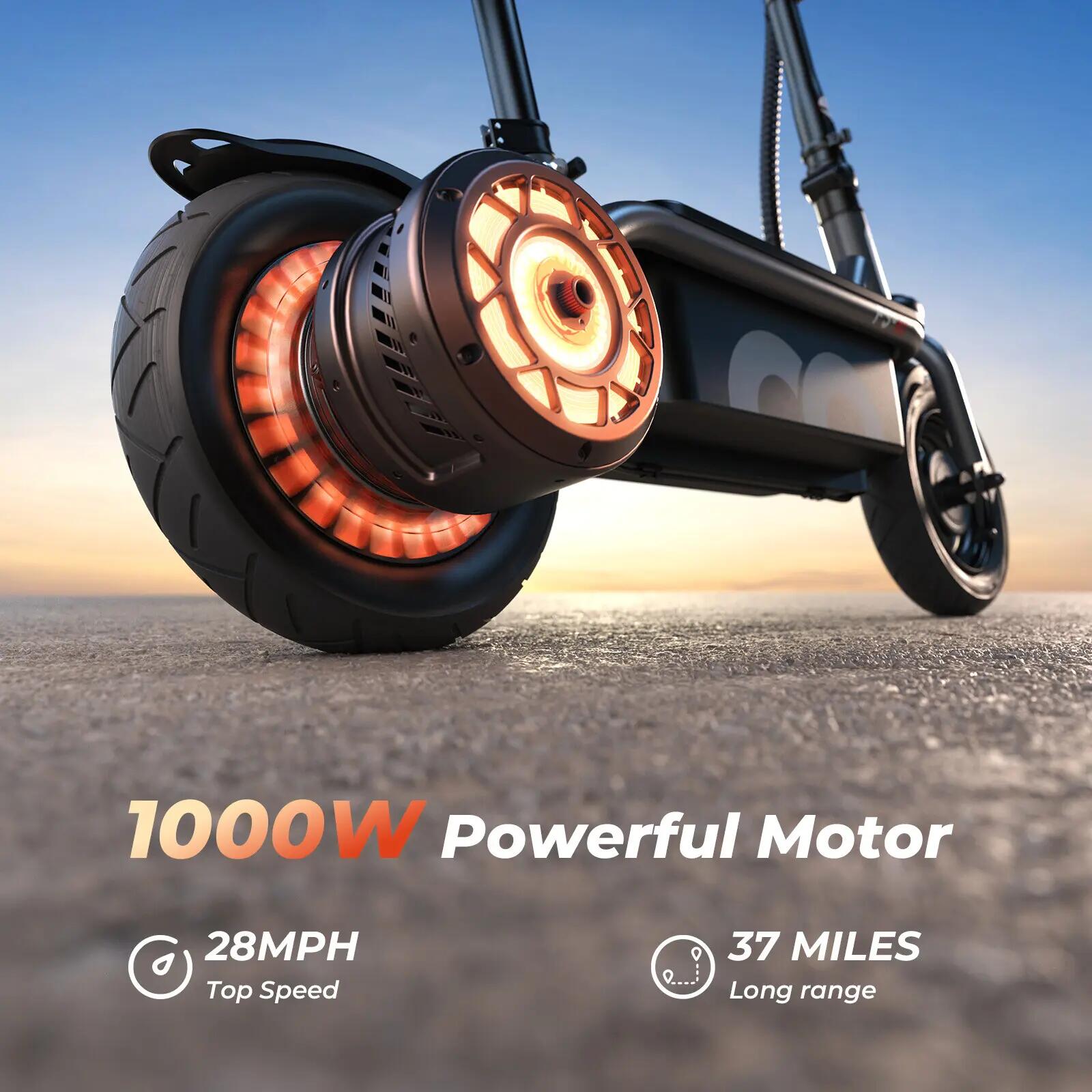 Monopattino elettrico iscooter F3 1000W 36V pieghevole 2/9