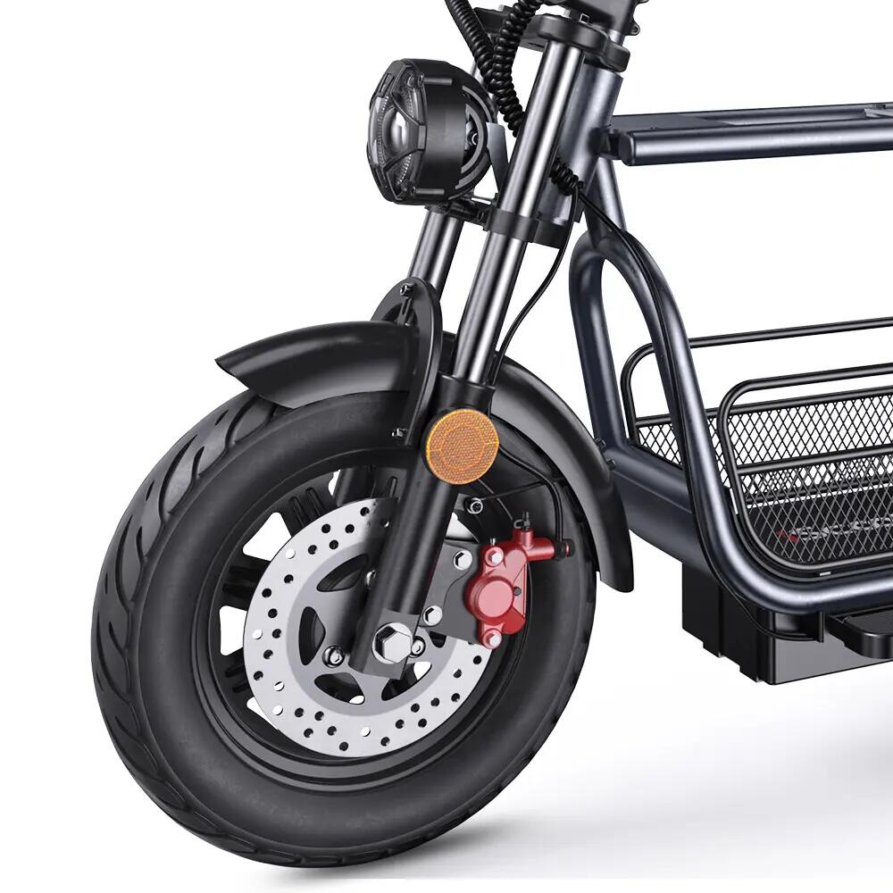 Trotinete elétrica iscooter DX5 1500W 48V não dobrável 3/15