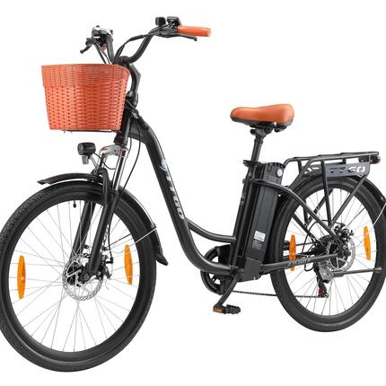 Miejski rower elektryczny dla dorosłych TTGO YY-26ST 250W 26×1.95" opona miejska