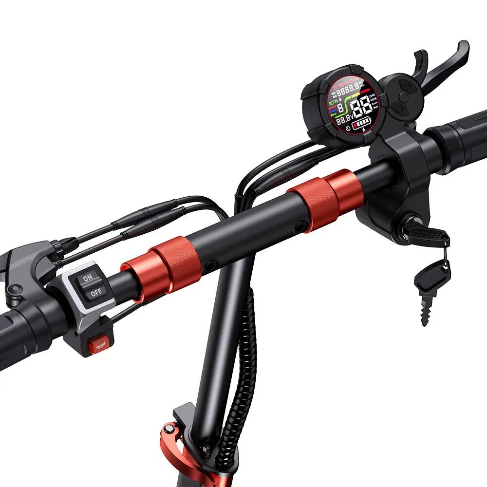 Trotinete elétrica iscooter iX5S 1000W 48V dobrável 4/13