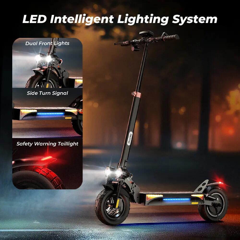 Trotinete elétrica iscooter iX4 800W 48V dobrável 4/11