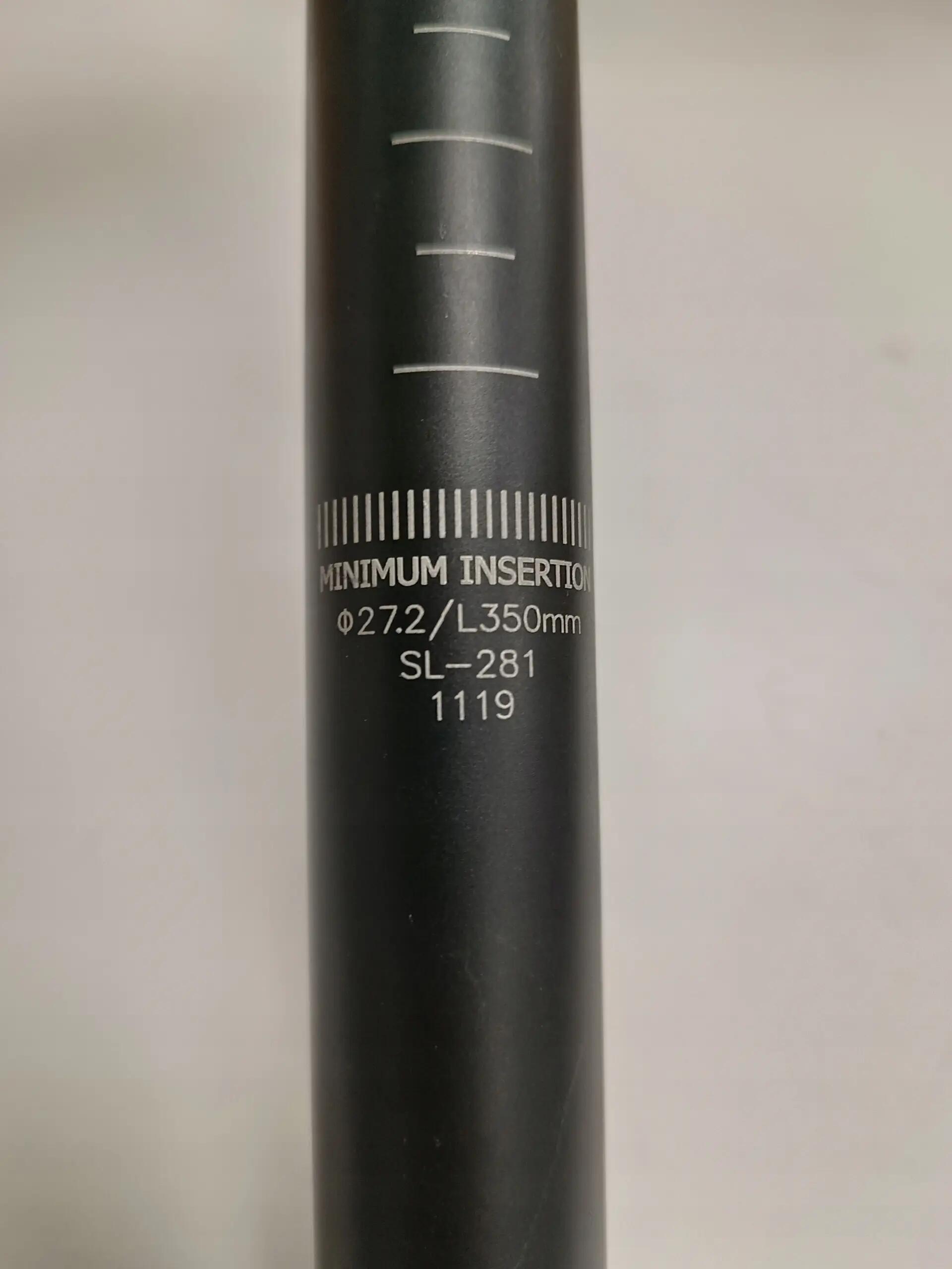 Tige de selle FSA Gossamer SB20 27.2x350mm V19 6/6
