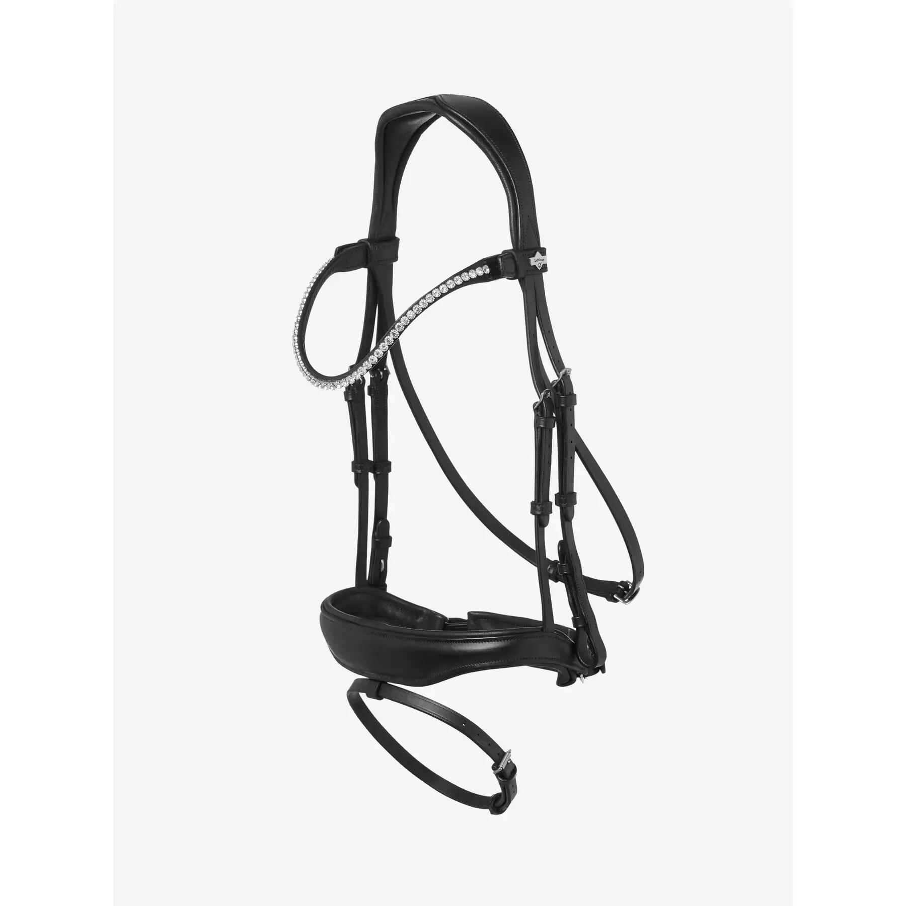Bridons équitation pour cheval dressage LeMieux 2/6
