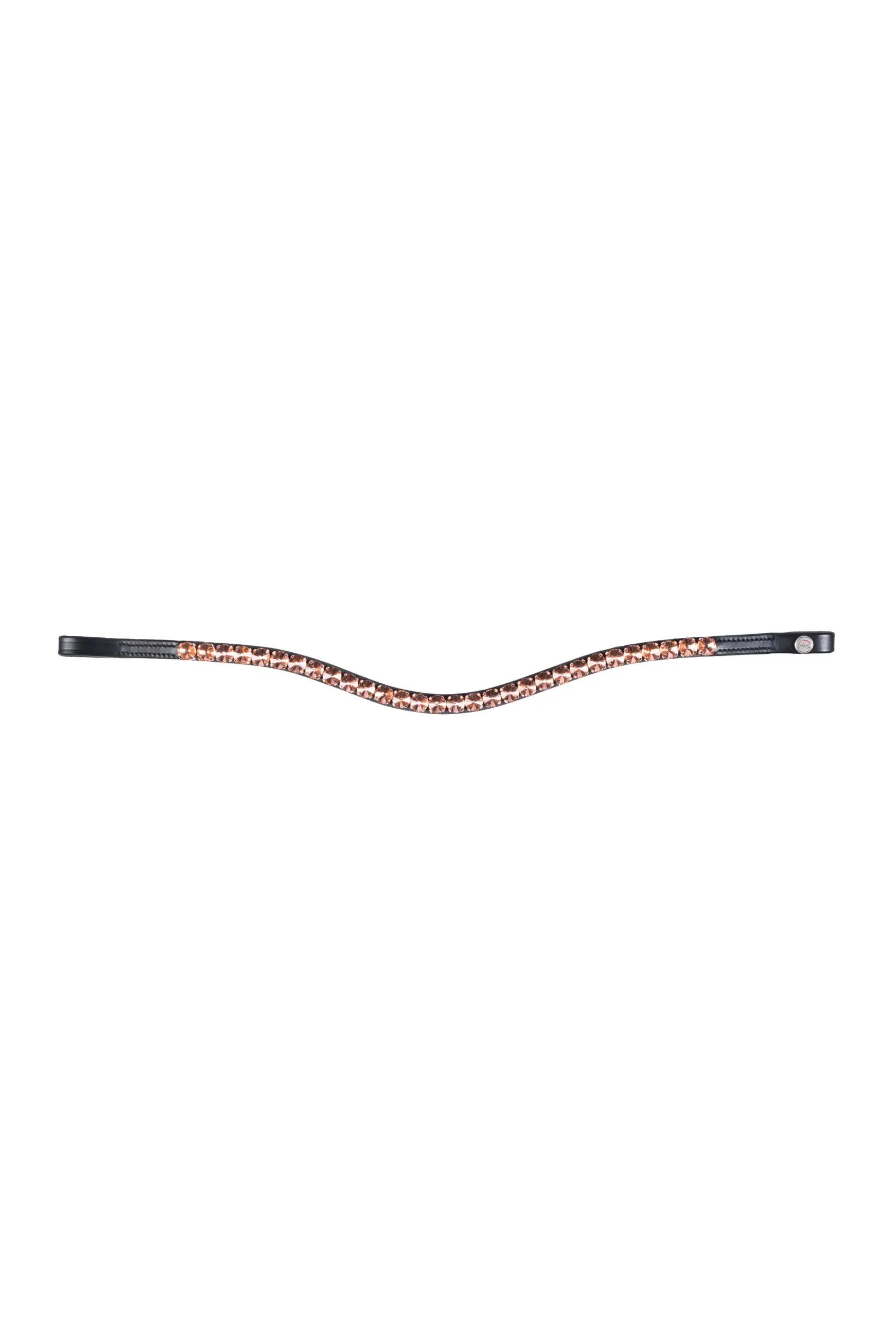Naczółek dla konia HKM Rosegold Glamour Style 3/3