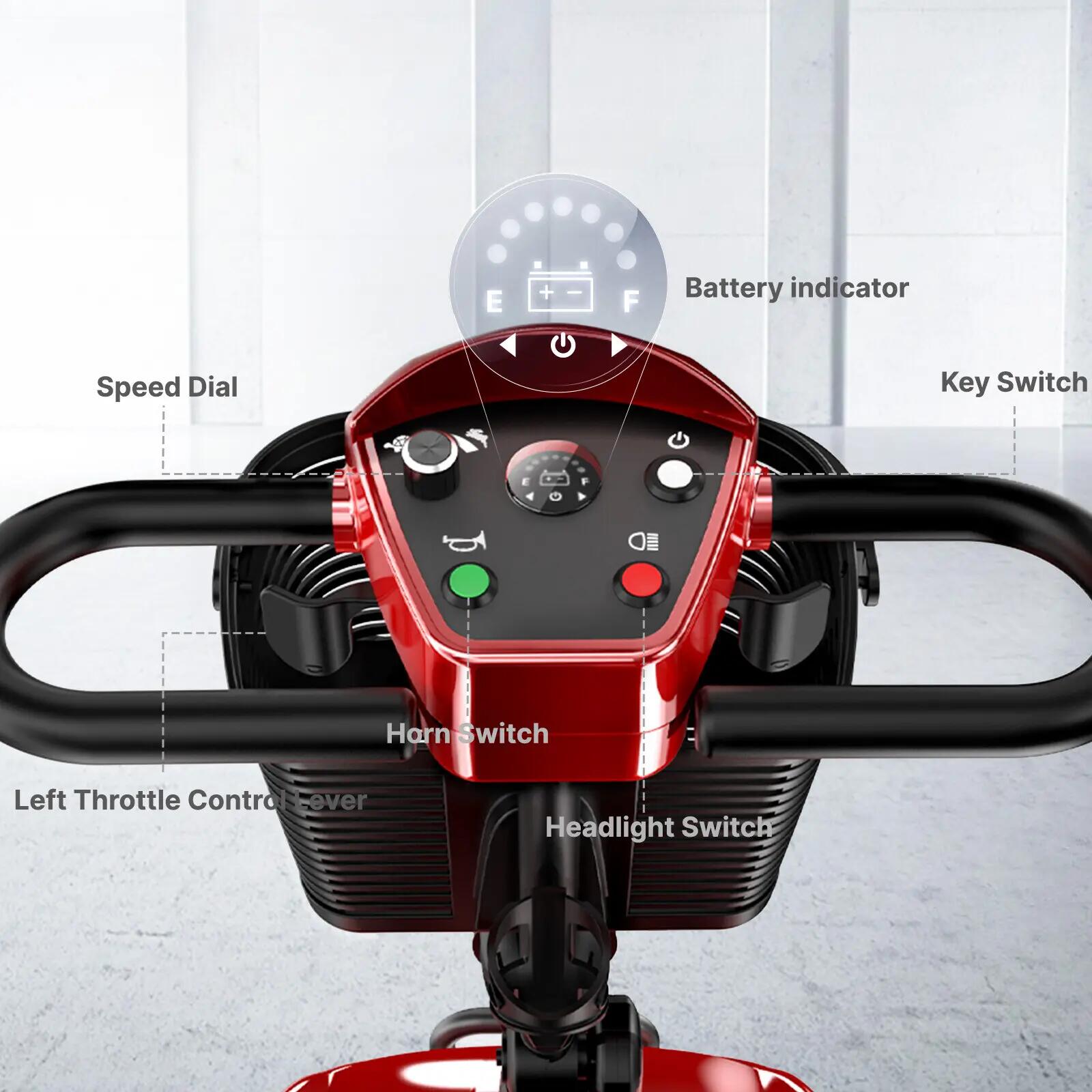Trotinete elétrica iscooter X02 300W 24V dobrável 5/10