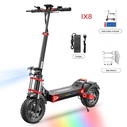 Hulajnoga elektryczna iscooter iX8 2400W 48V składana