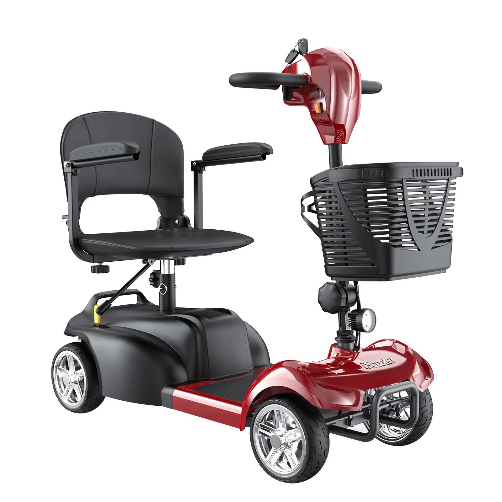 Trotinete elétrica iscooter X02 300W 24V dobrável 2/10