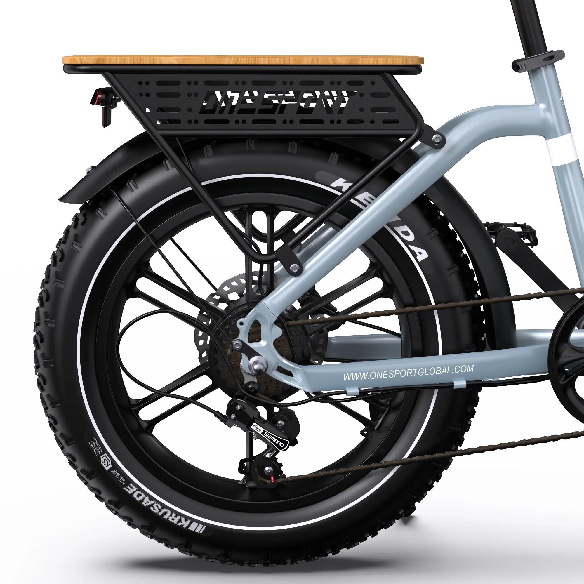 Elektrofahrrad ONESPORT OT08 für Erwachsene, 48V 18Ah Akku 15/15