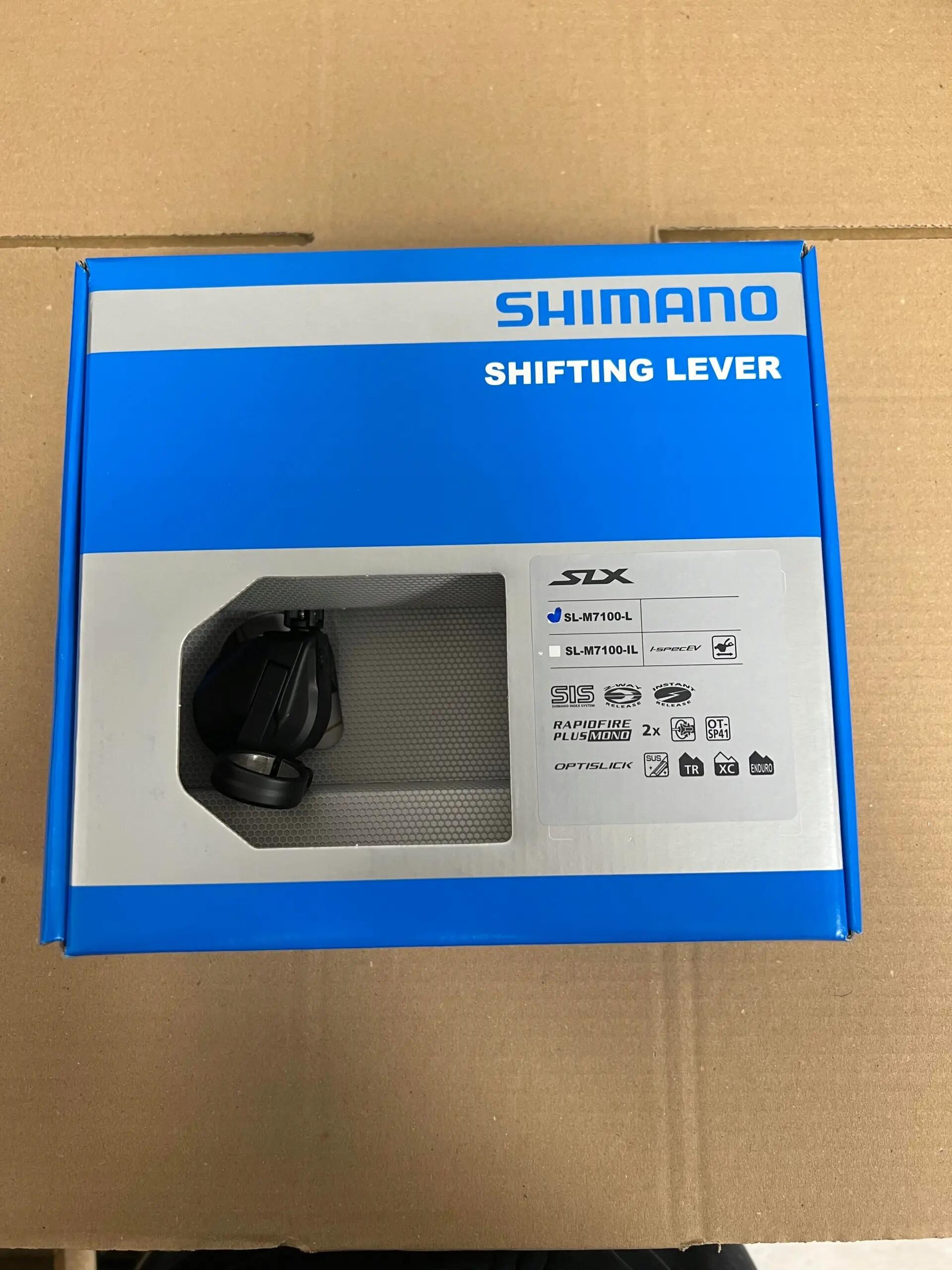 Linke Steuerung Shimano SLX SL-M7100-L 2x12 Geschwindigkeit I-Spec-EV 4/7