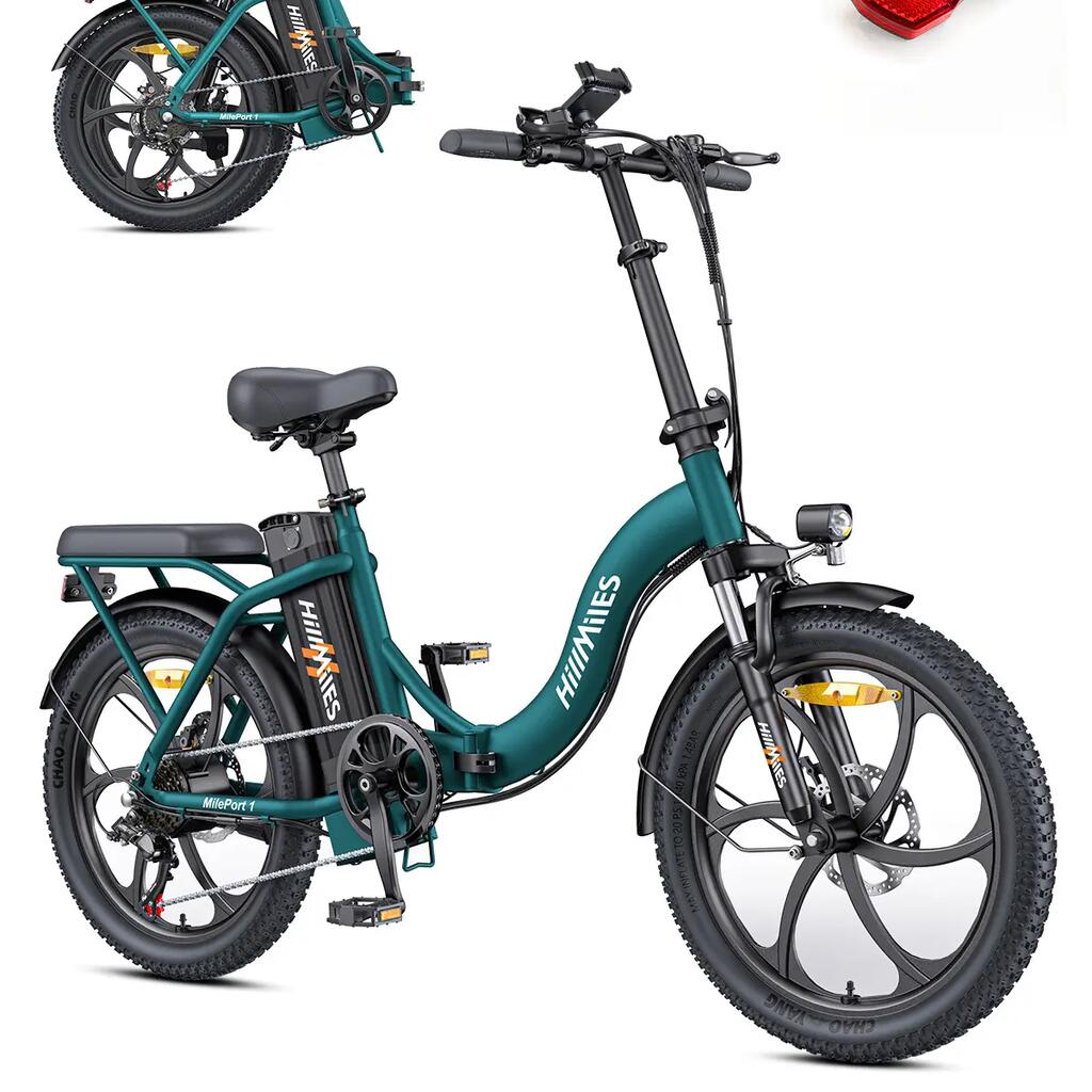 Сгъваем електрически градски велосипед HillMiles MilePort 1 250W 468Wh 20-инча