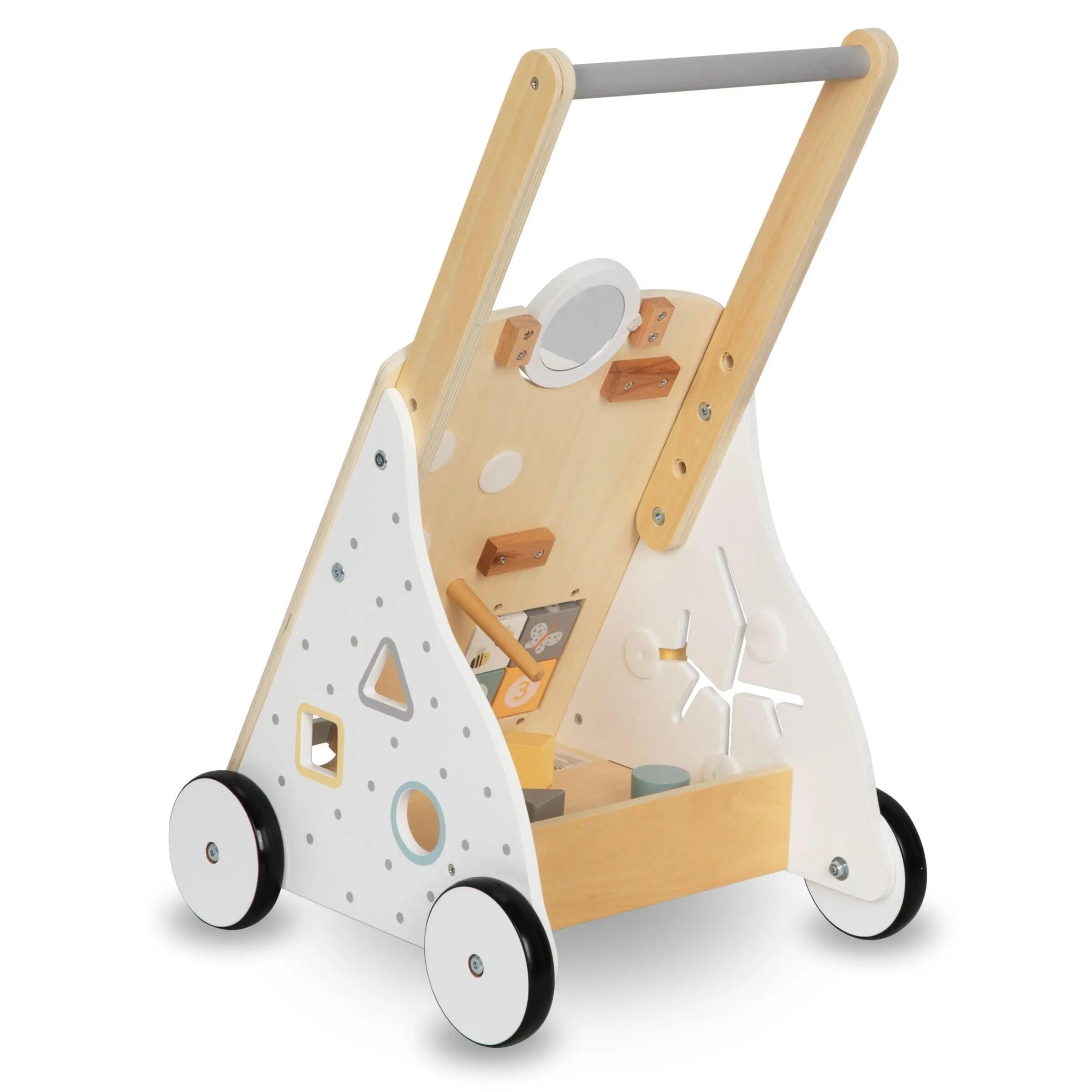 Camminatore 8 in 1 - Unisex - Maniglia regolabile 58–66 cm - Legno 4/7