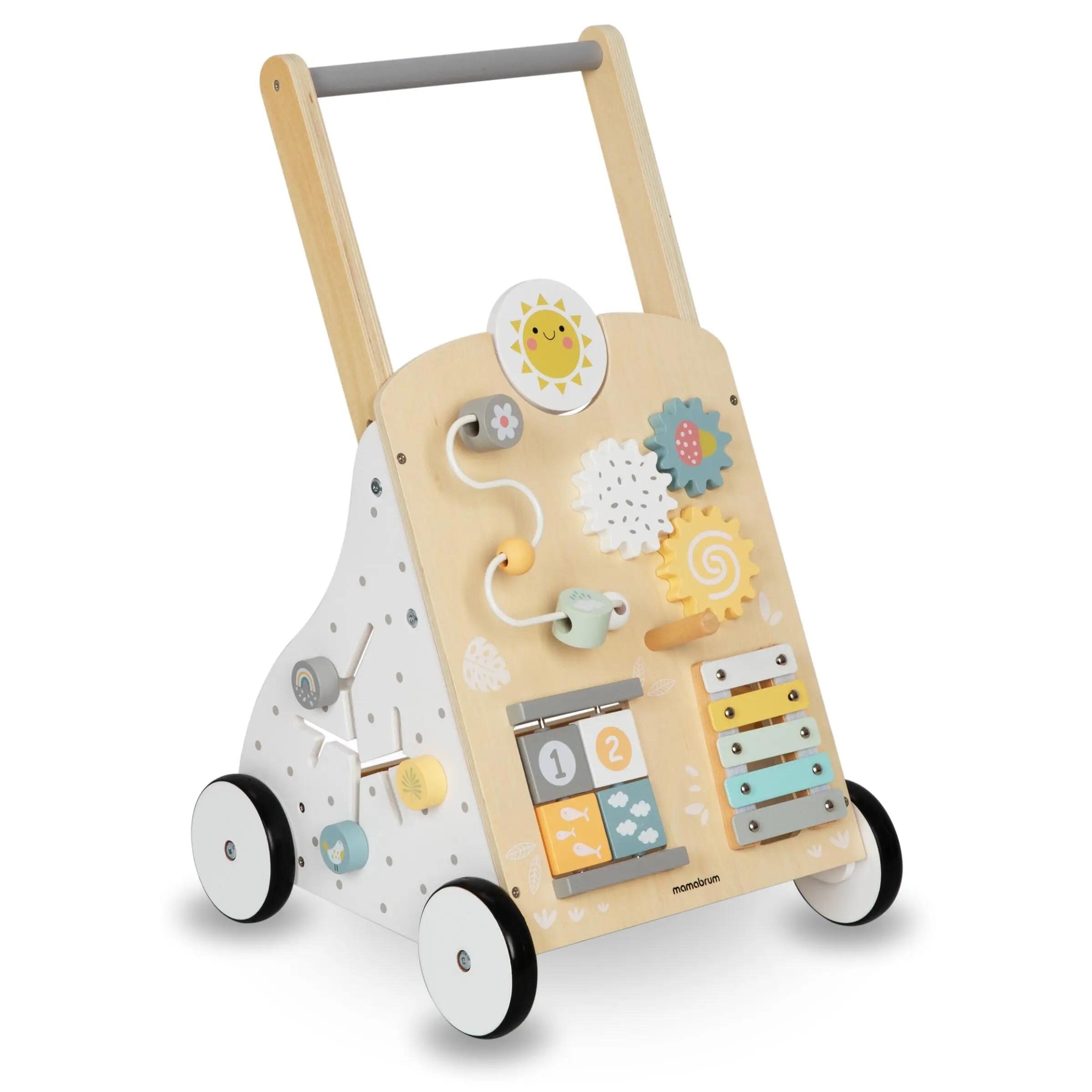 Camminatore 8 in 1 - Unisex - Maniglia regolabile 58–66 cm - Legno 3/7