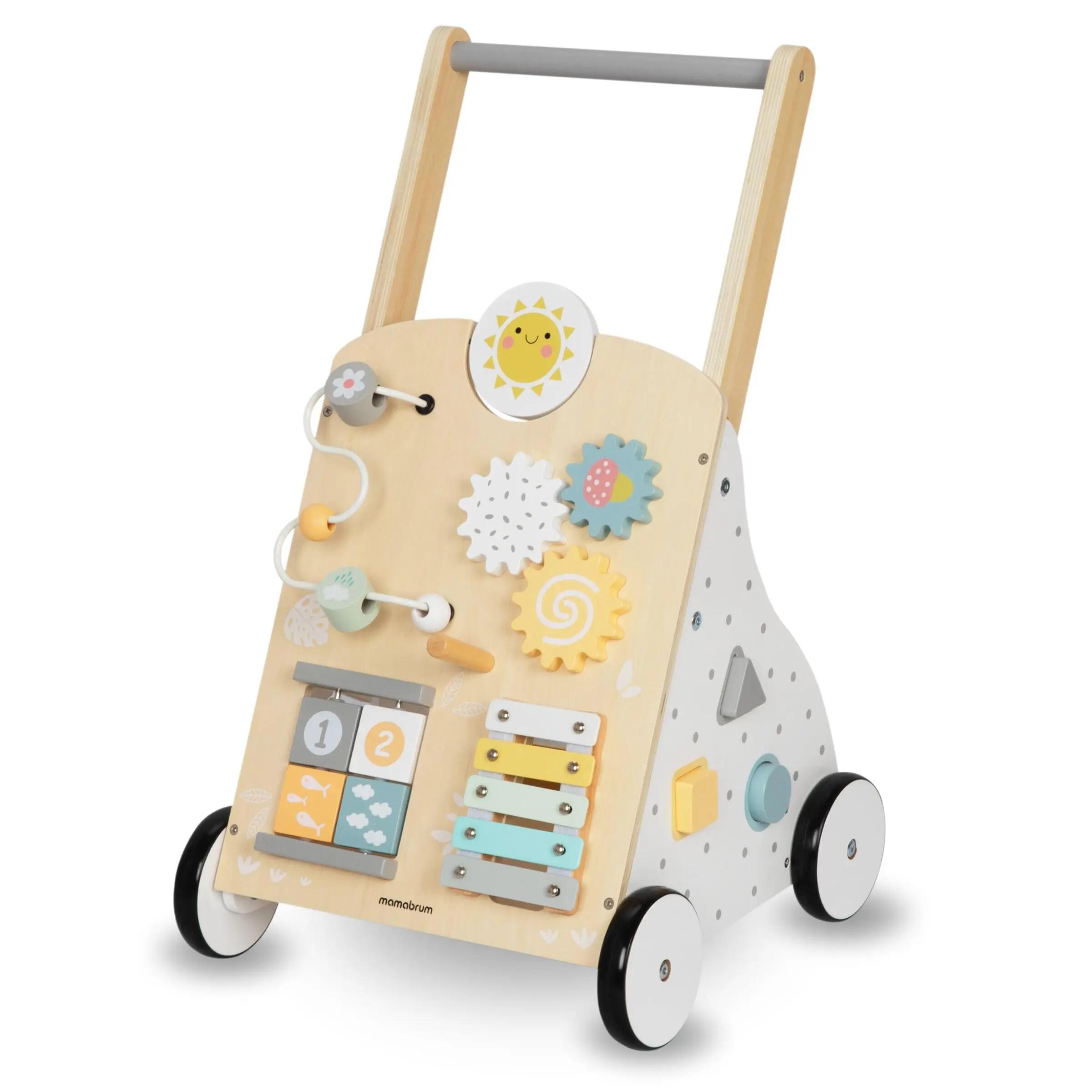 Camminatore 8 in 1 - Unisex - Maniglia regolabile 58–66 cm - Legno 2/7