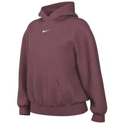 Felpa con cappuccio in pile per uomo Nike Studio colore Granata.