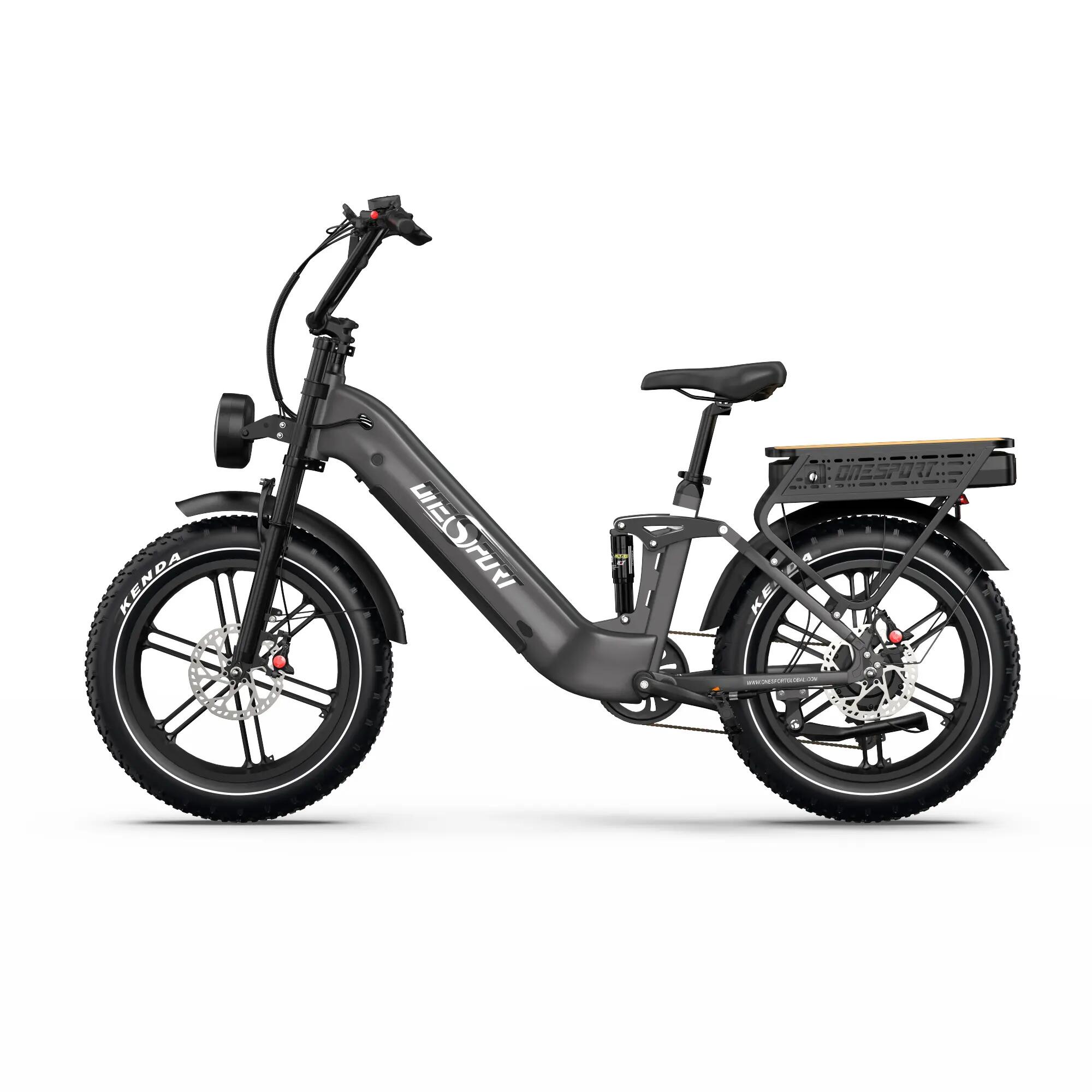 Vélo électrique adulte ONESPORT OT08 Pro double batterie autonomie 190km 2/7