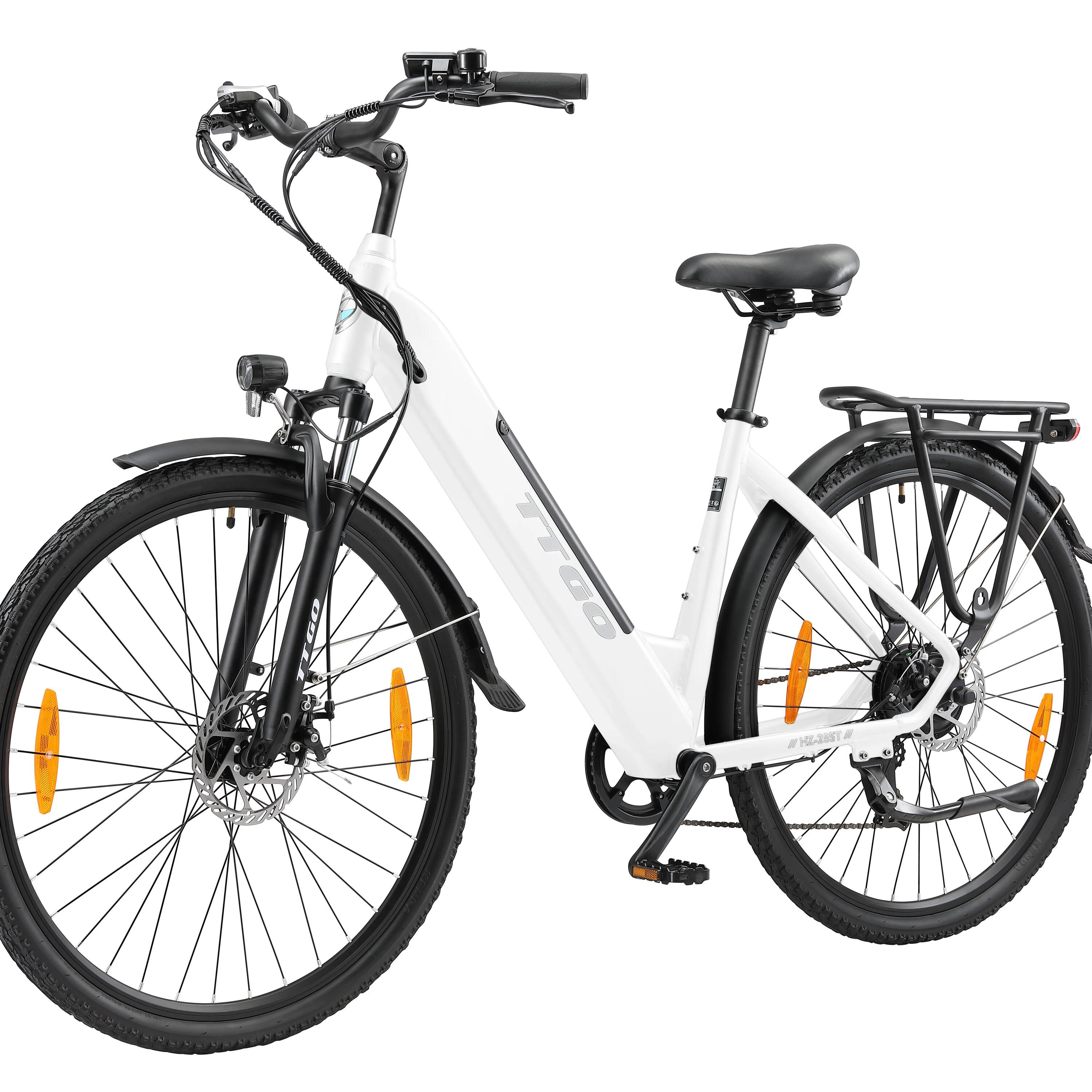 Elektrische stadsfiets voor volwassenen TTGO HZ-28ST 36V250W 110km max bereik 3/7