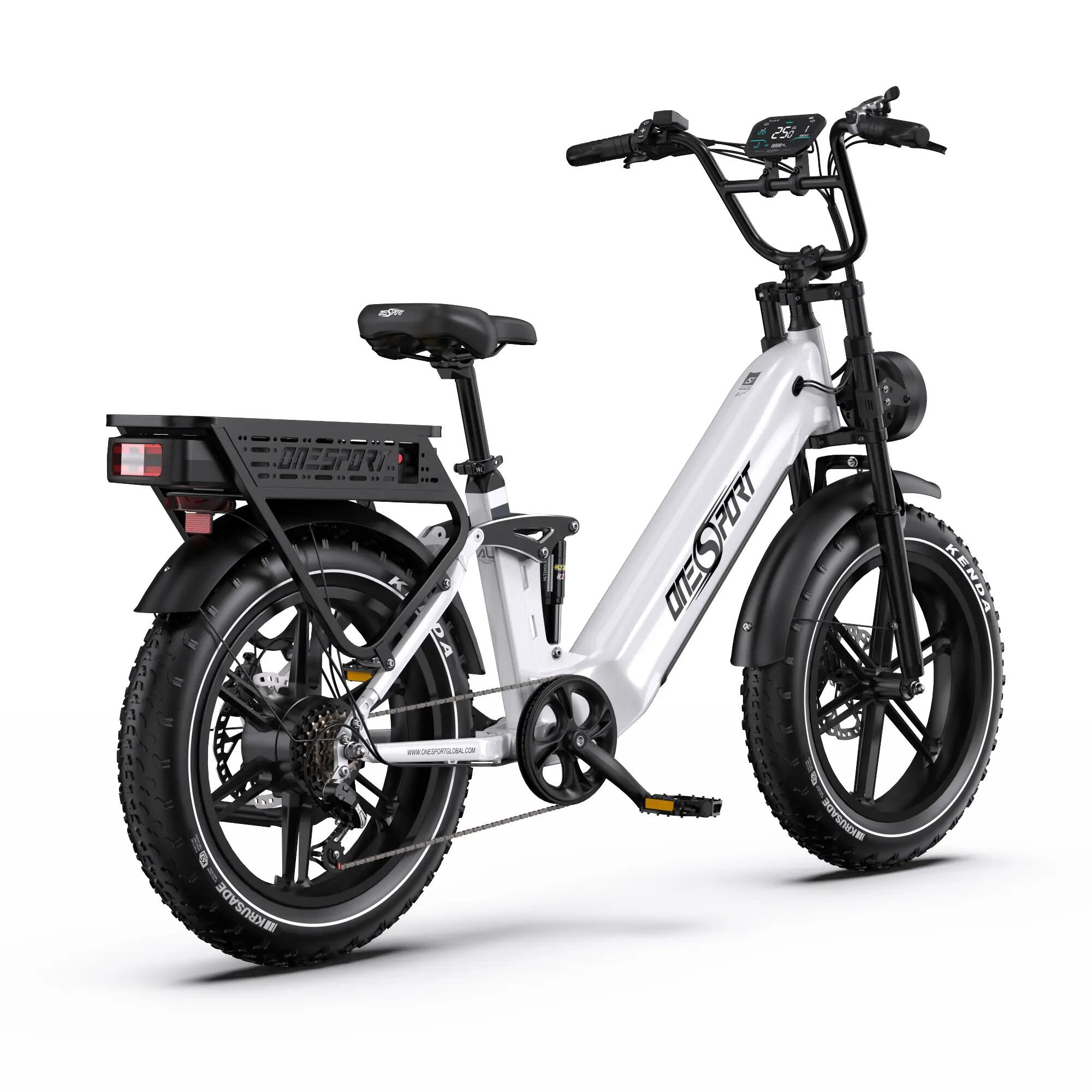 OT08 Pro Erwachsenen-E-Bike, 48V 18Ah Doppelakkus 6/8