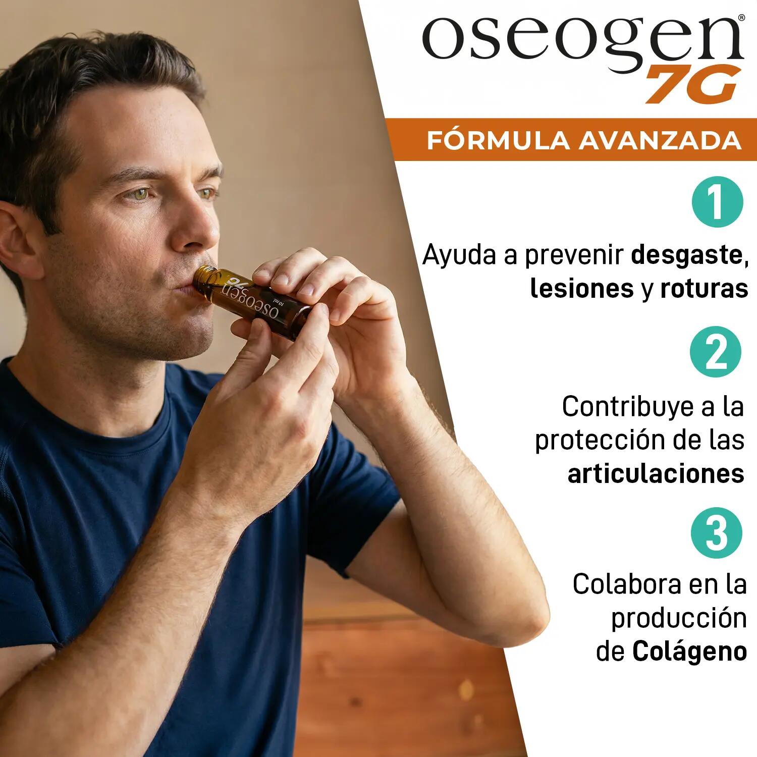 7G Viales Oseogen - Regeneración Tejidos Dañados - 20 viales - DRASANVI 4/6