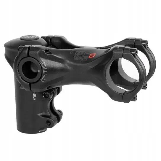 Ergotec AHEAD potence SWELL-X 70 31,8 alu sw/sandg 120mm Ø28,6mm Ø31,8mm 4/4